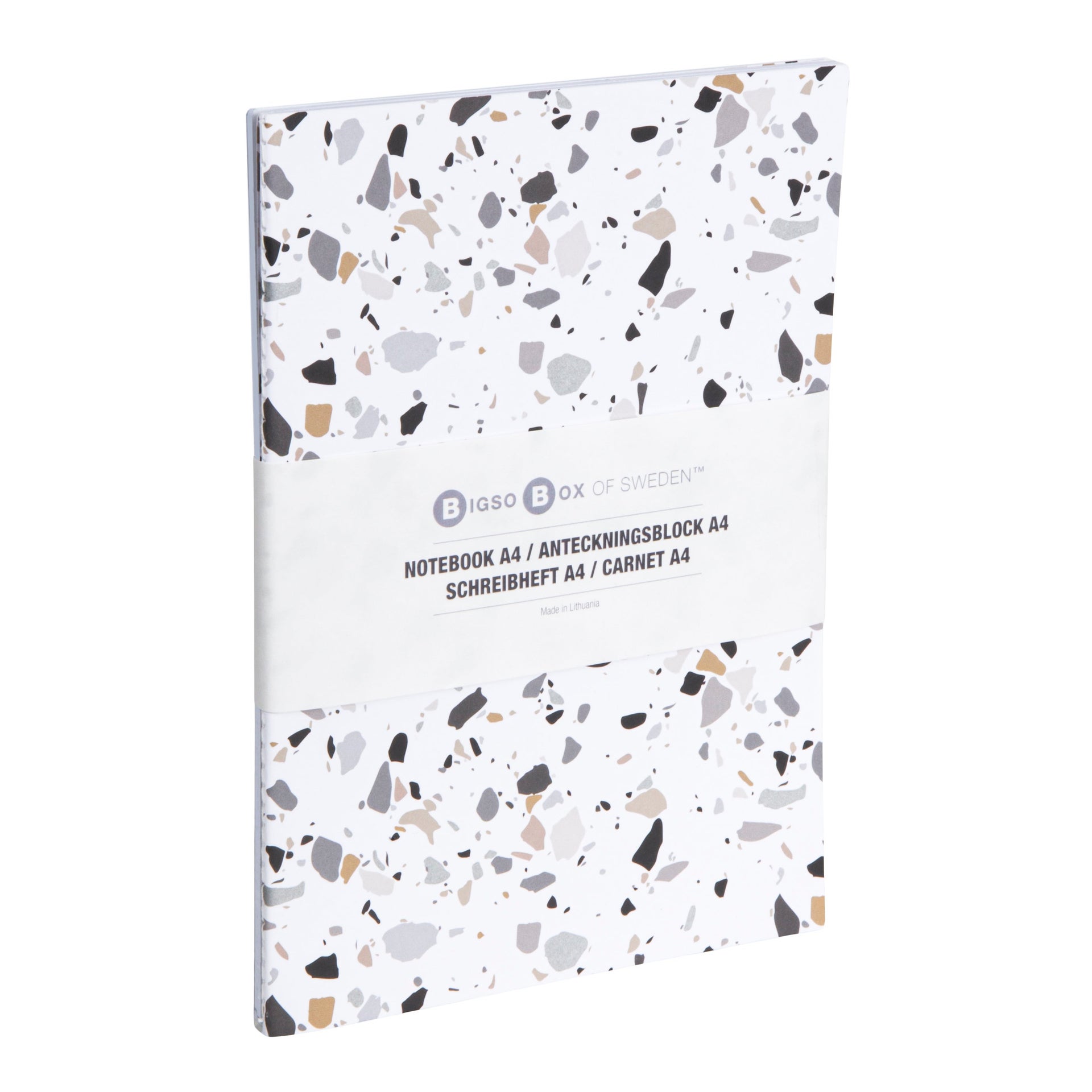 [2635057] Anteckningsbok Bigso A4 linjerad dot 2/fp