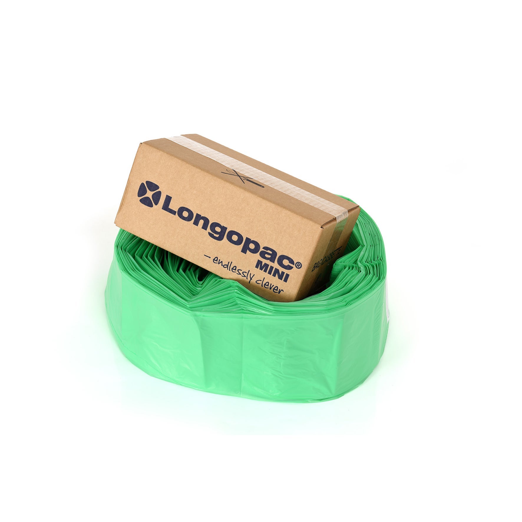 [8560982] Säckkassett Mini 18my 60 meter grön