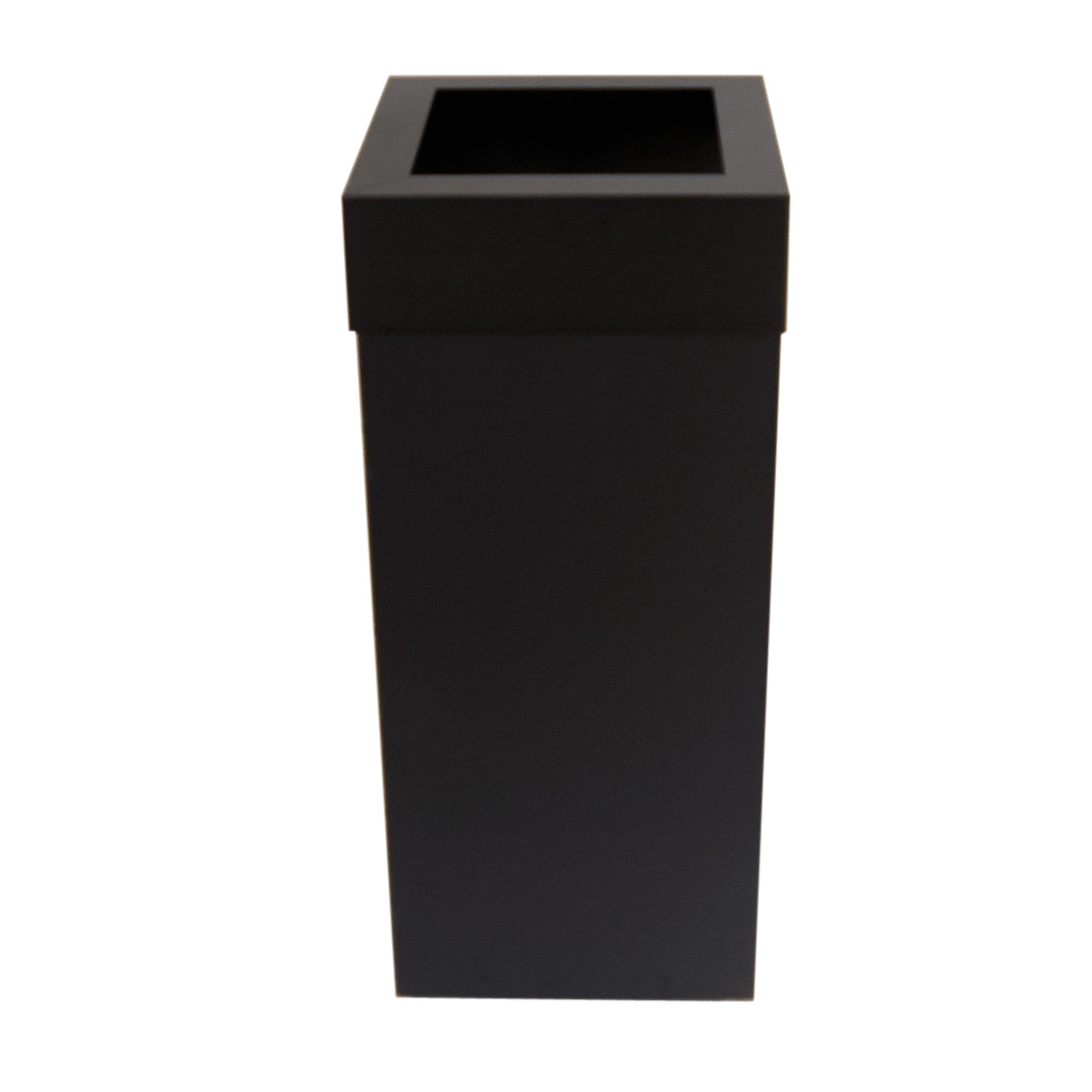 [8561191] Soptunna Ivar 60 liter svart kvadratiskt inkast