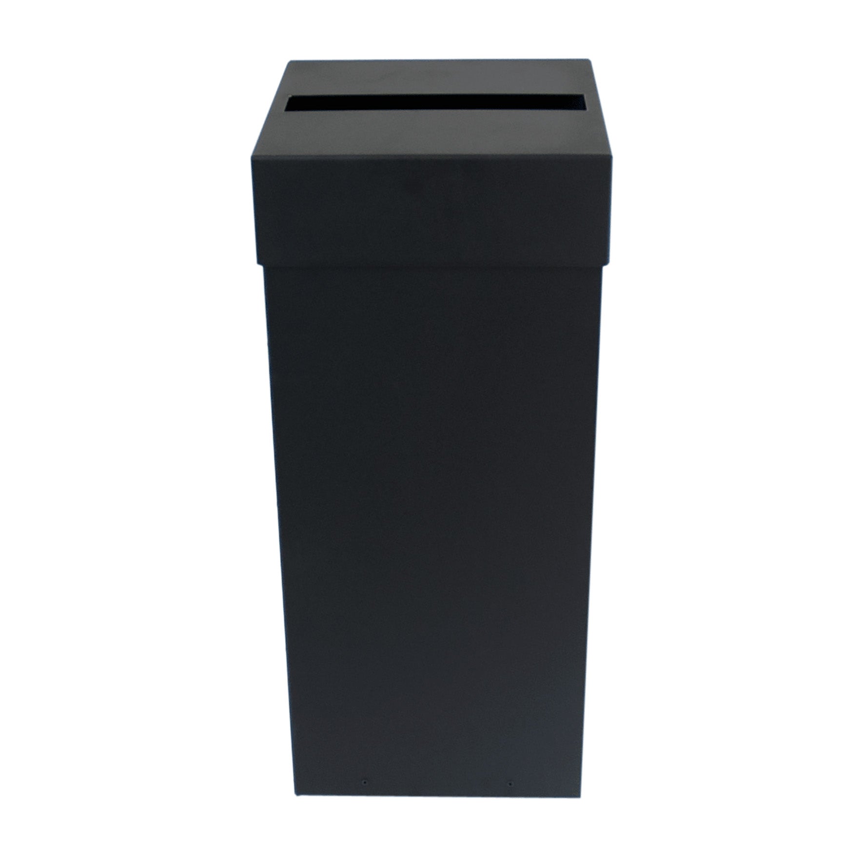 [8561193] Soptunna Ivar 60 liter svart rektangulärt inkast
