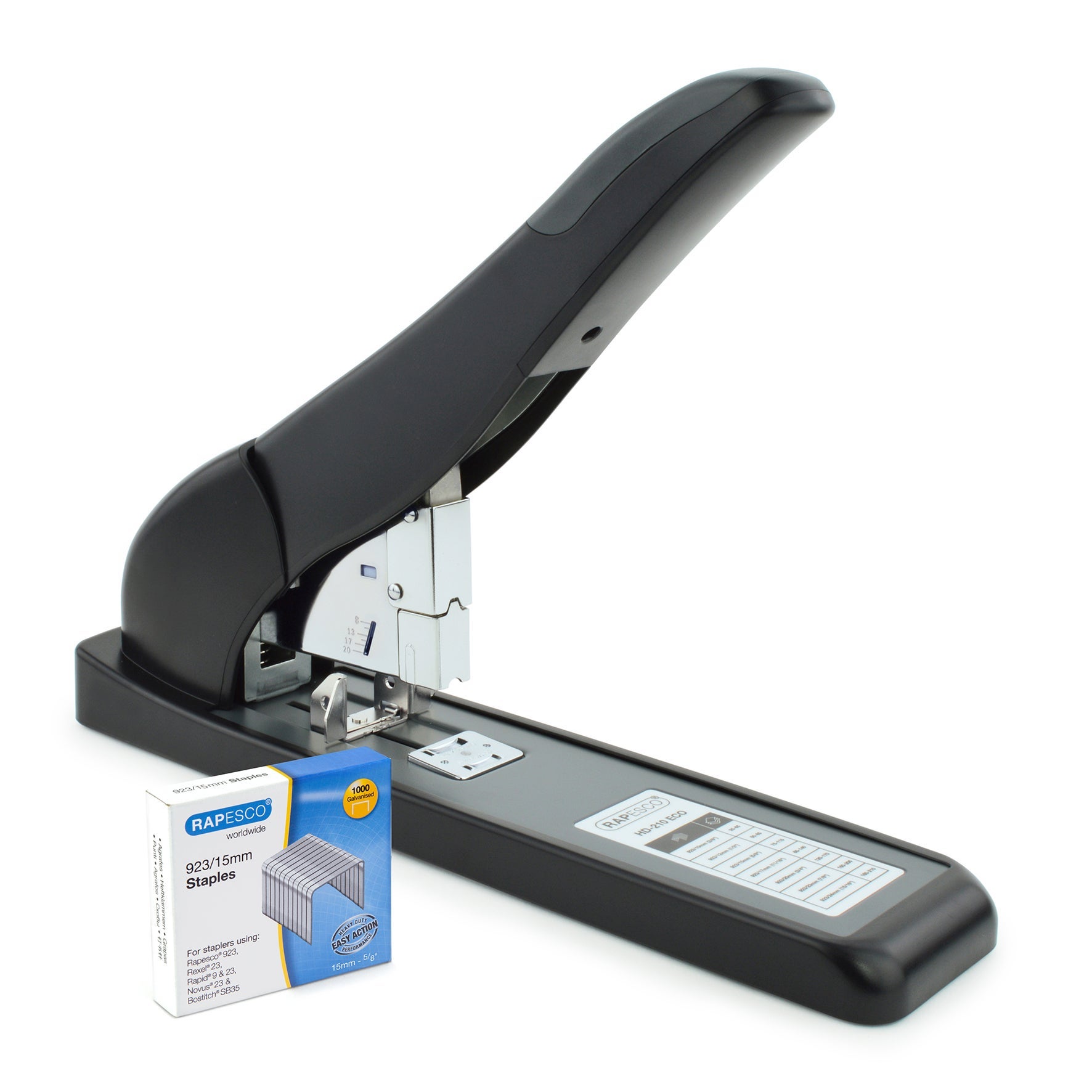 [2320332] Blockhäftare Rapesco HD-210 Eco