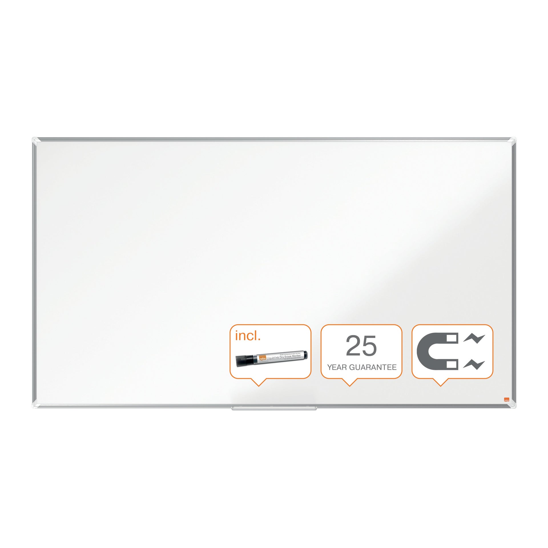 [8562505] Whiteboard Premium Plus Bred Emalj 85"