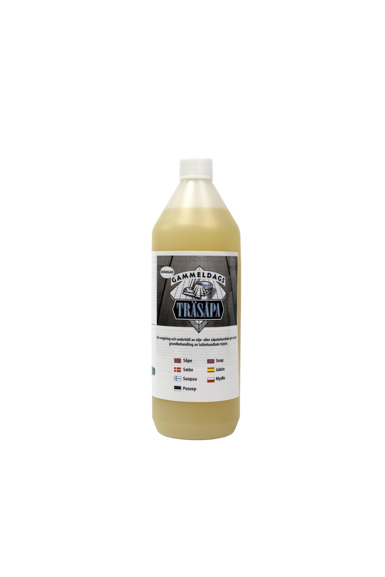 [8561595] Träsåpa ofärgad 1 liter