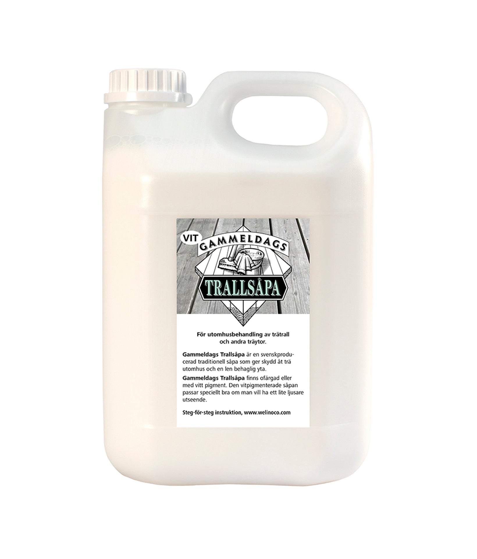 [8561609] Trallsåpa vit 2,5 liter