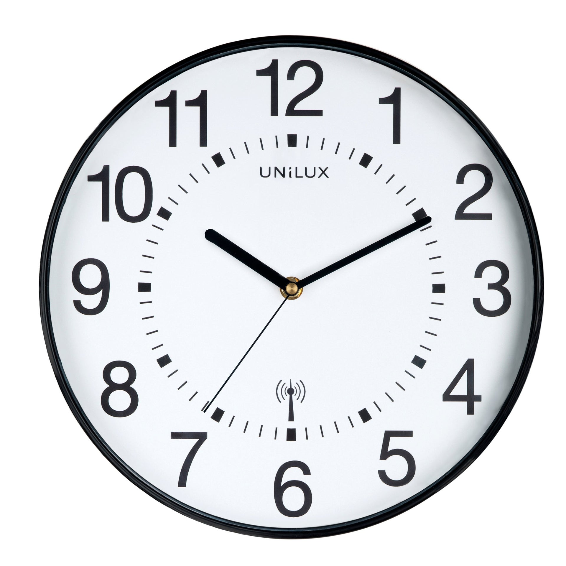 [8561513] Väggklocka Maxi Wave 37,5 cm Svart
