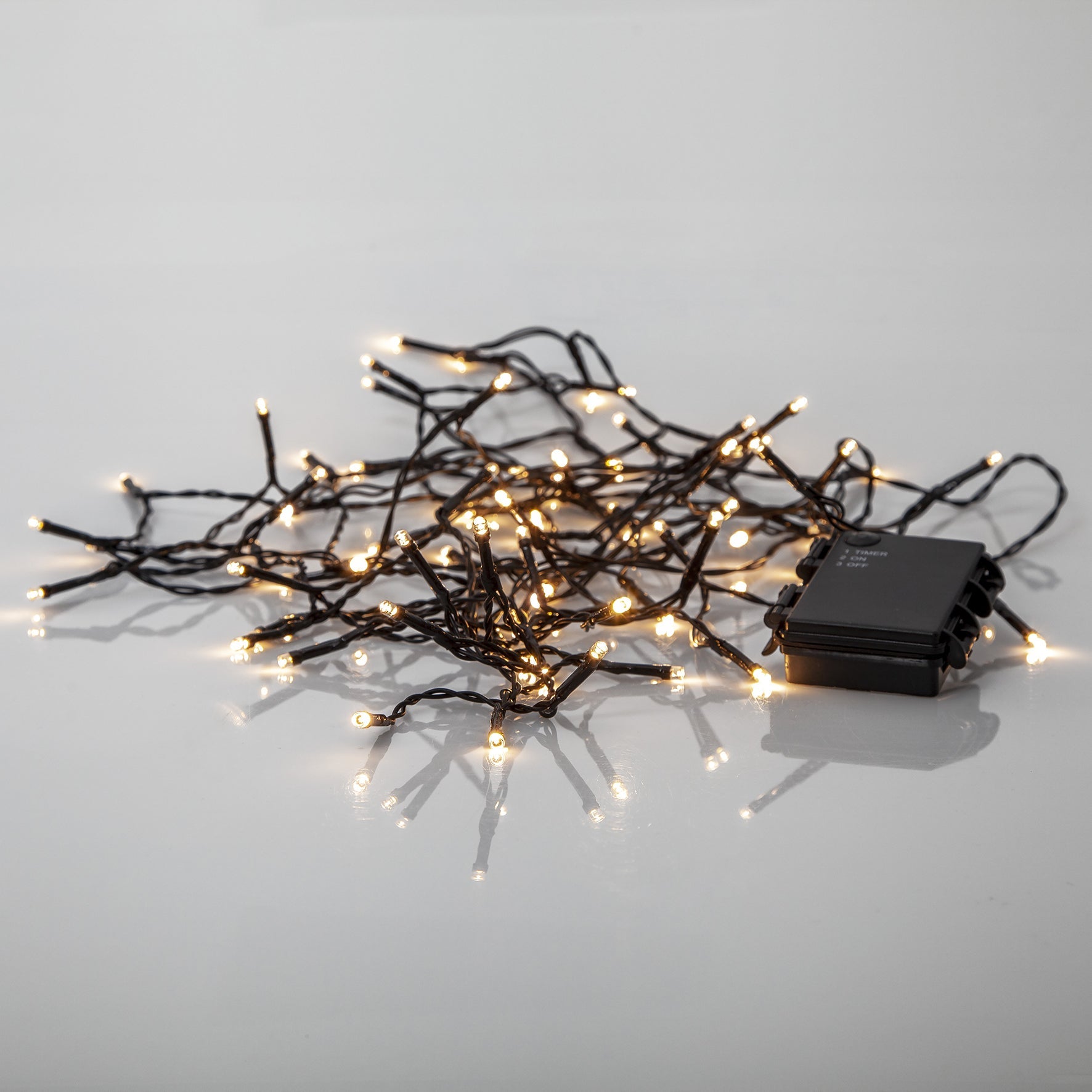 [8559775] Ljusslinga LED Akku 80 lampor Star Trading