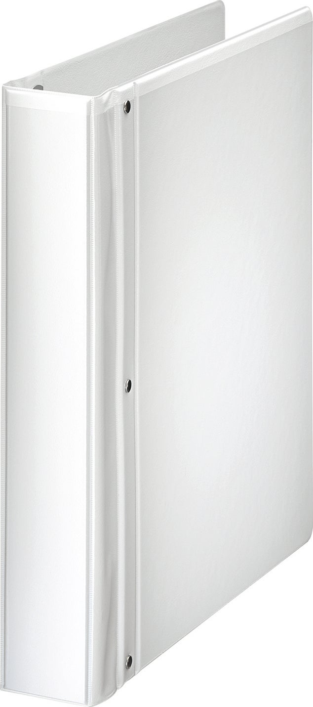 [8563100] Gaffelpärm A4 ficka vit