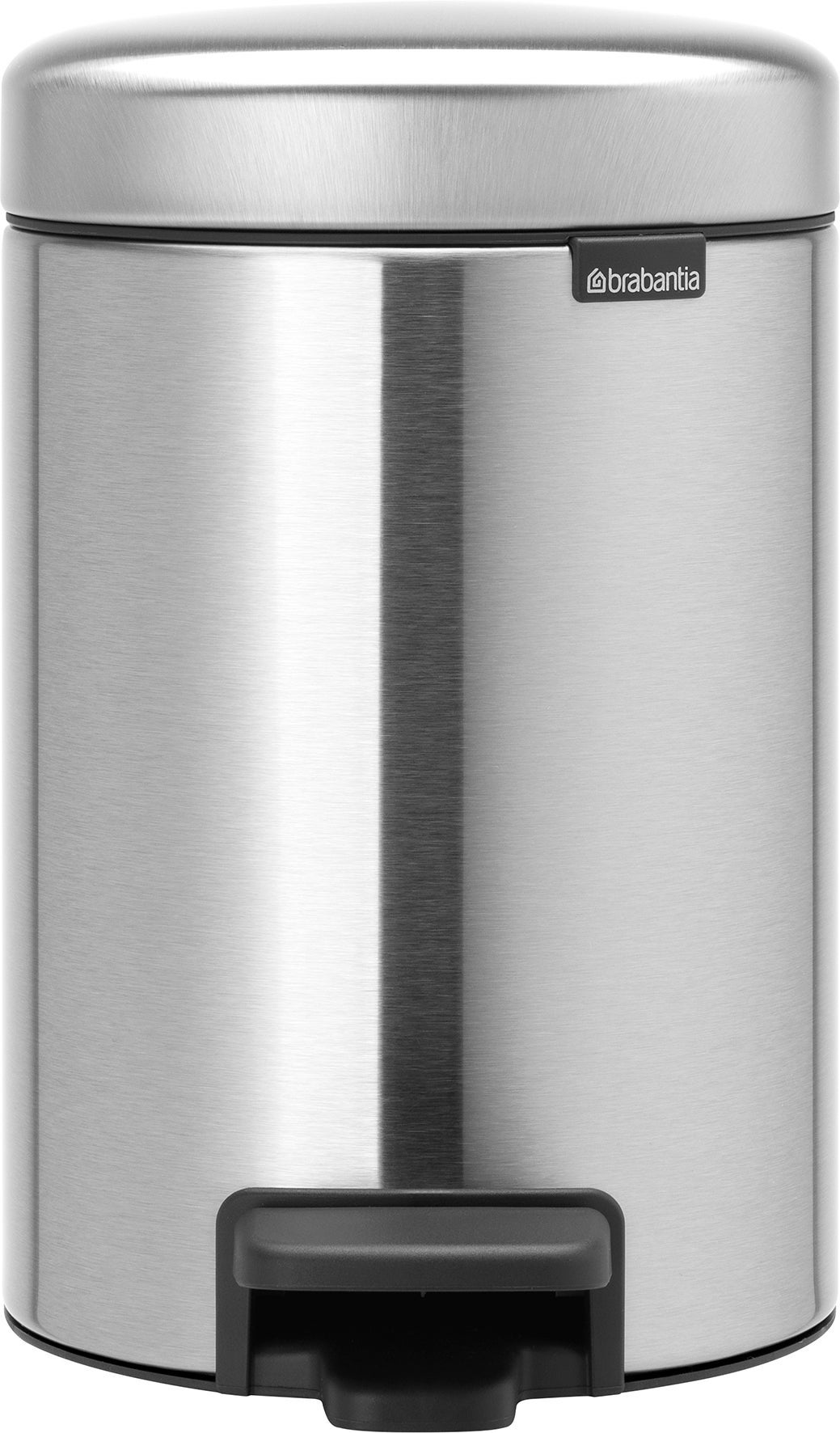 [8556698] Pedalhink NewIcon Mattstål F.P.P. 3 liter Brabantia
