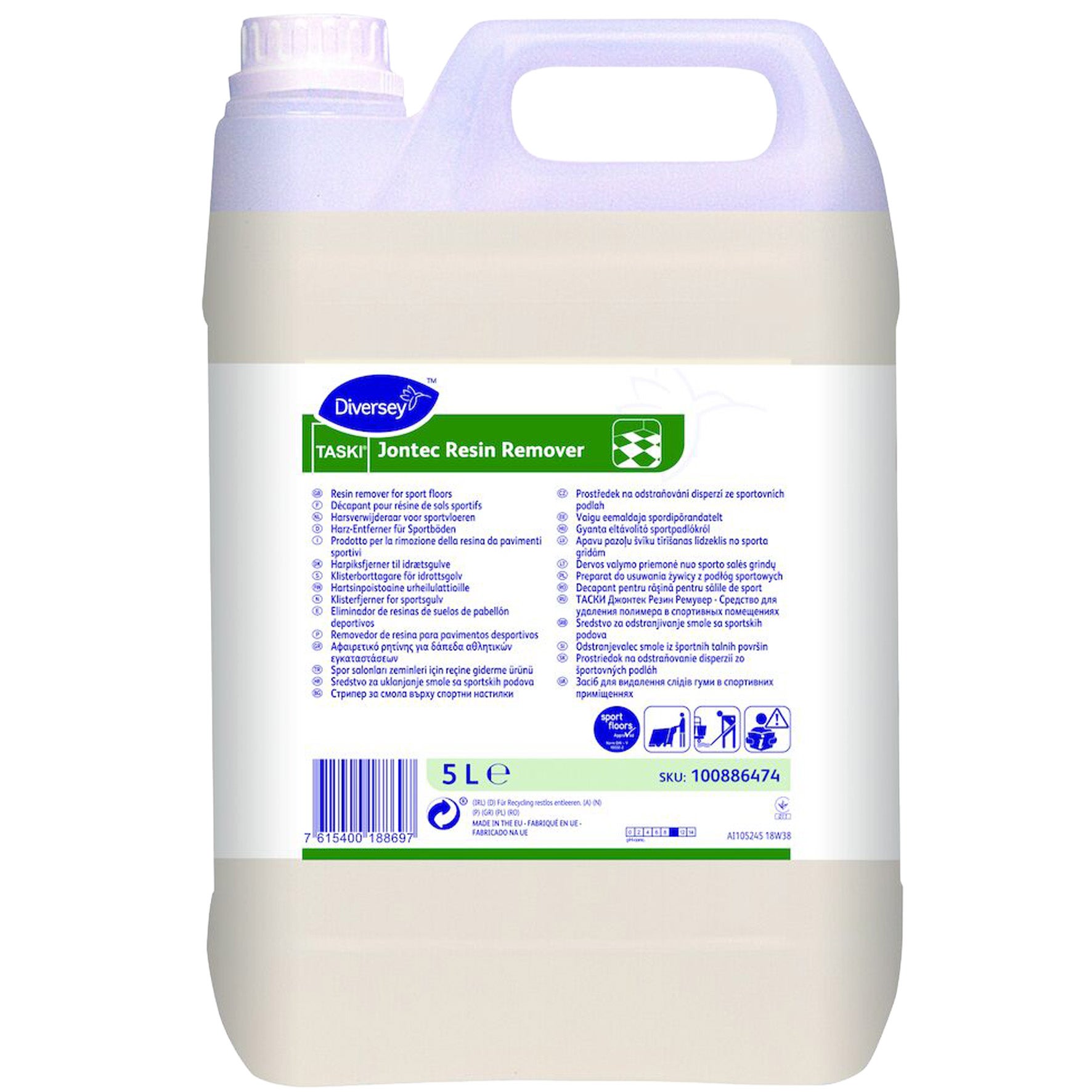 [8557771] Klisterborttagningsmedel Jontec Resin Remover 5 liter