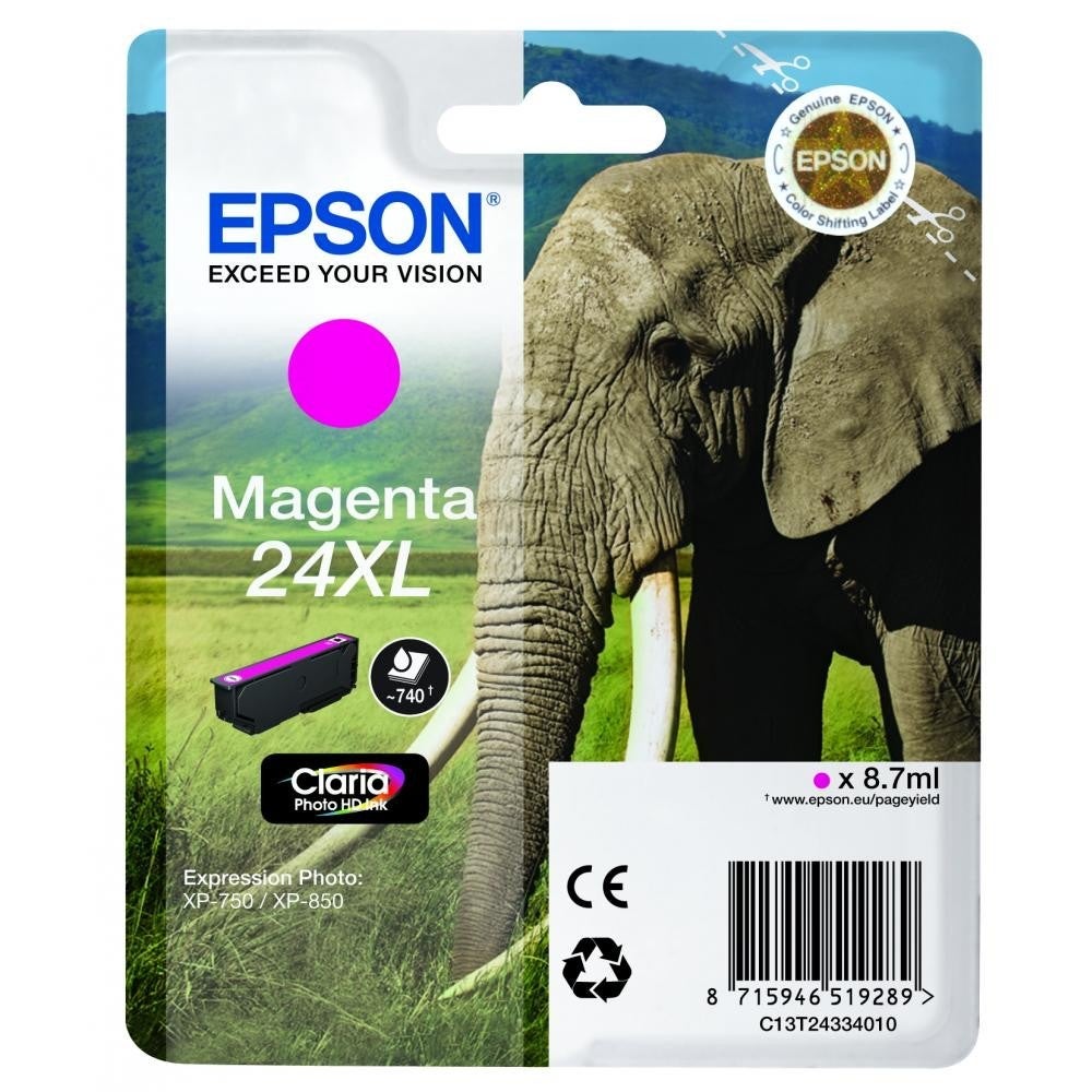 [8563896] Bläck Epson T2433 XL Magenta