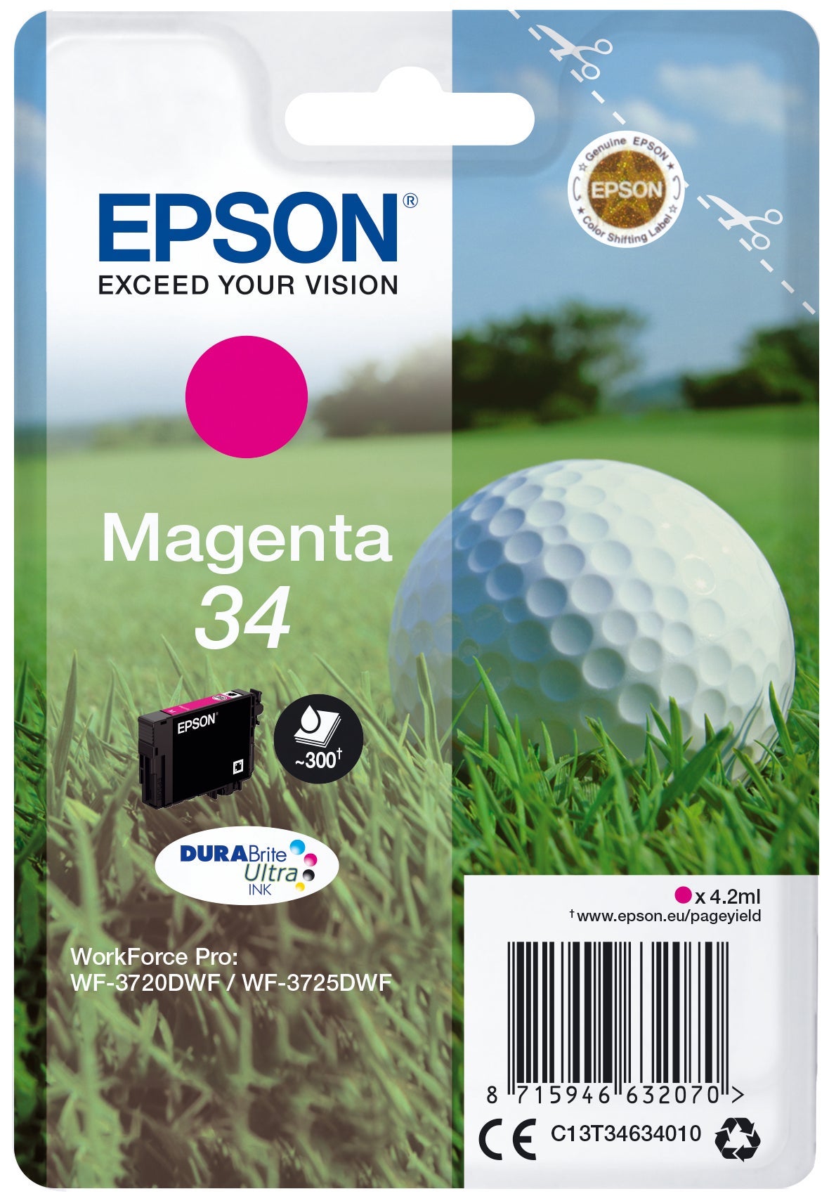 [8563914] Bläckpatron Epson T3463 Magenta
