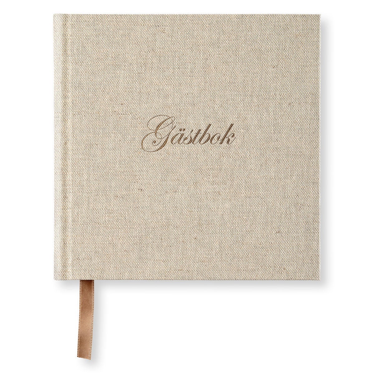 [2635378] Gästbok Paperstyle Rough linen