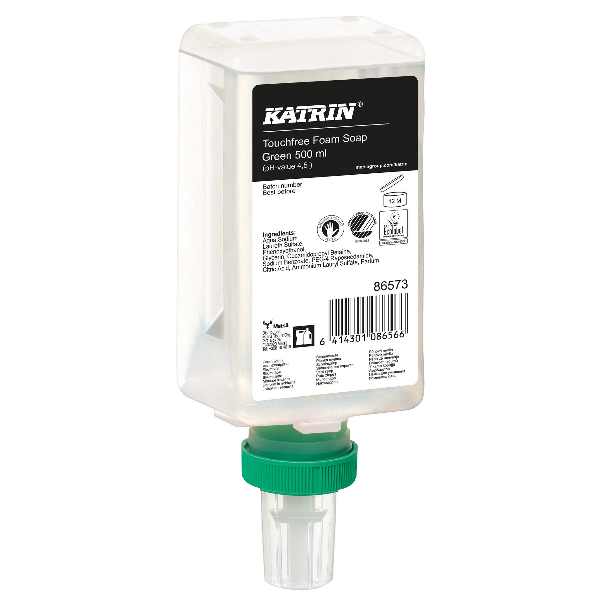 [8564154] Skumtvål Fresh Touchfree 500 ml Katrin