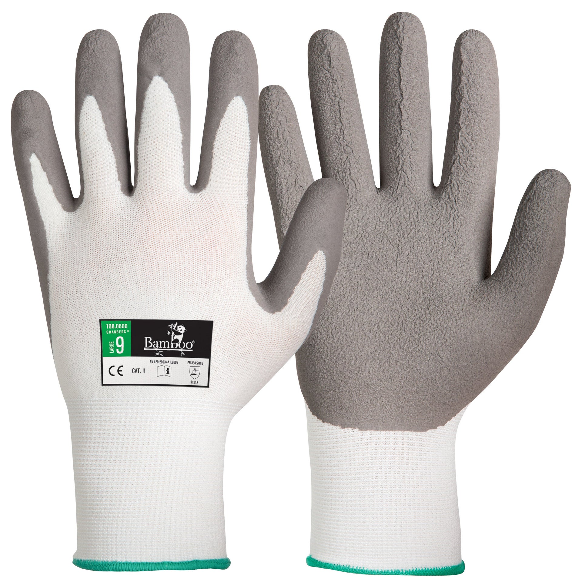 [8564142] Montagehandskar Bambu/latex Stl 7