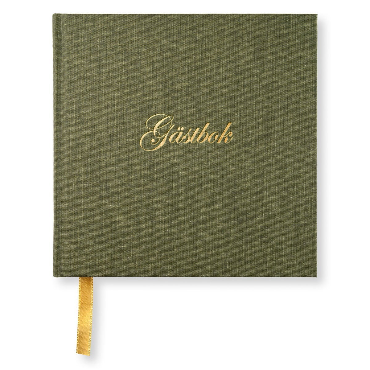 [2635373] Gästbok Paperstyle Khaki green