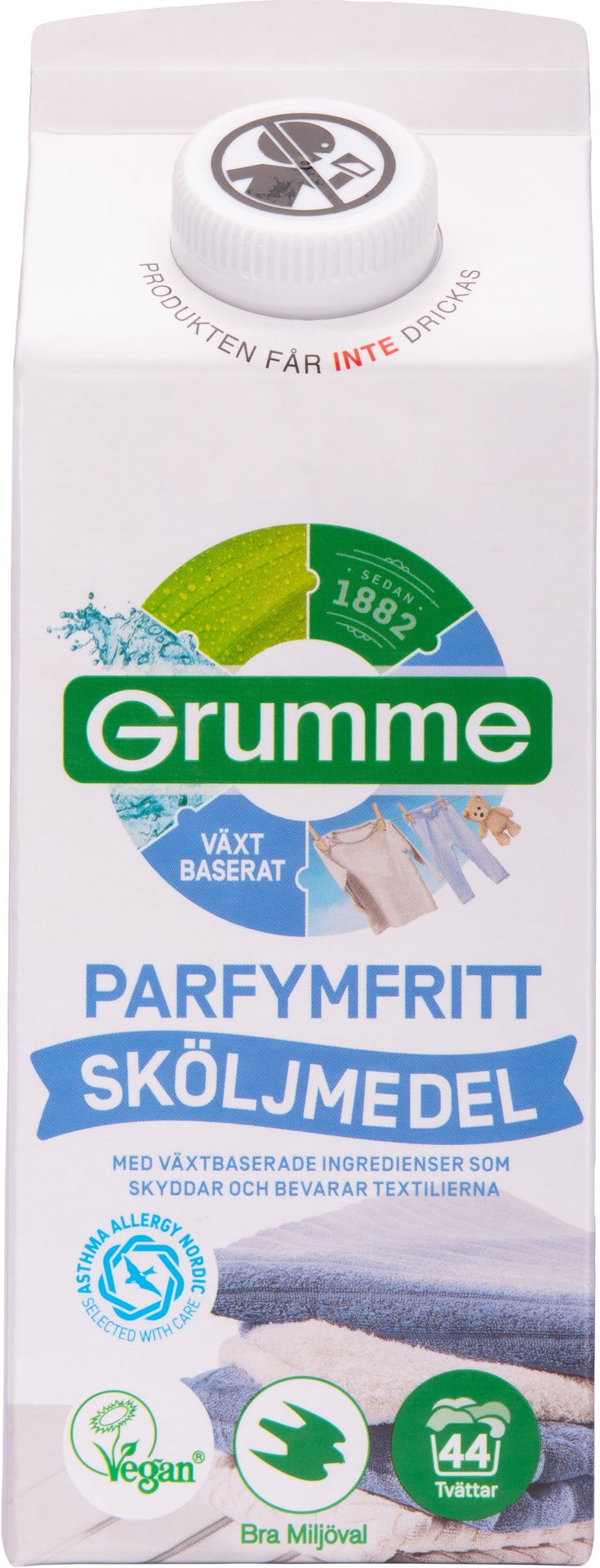 [8564378] Sköljmedel Grumme Sensitive 750 ml
