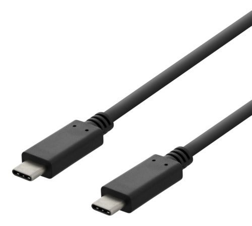 [8564561] Laddkabel USB-C till USB-C 1 m svart