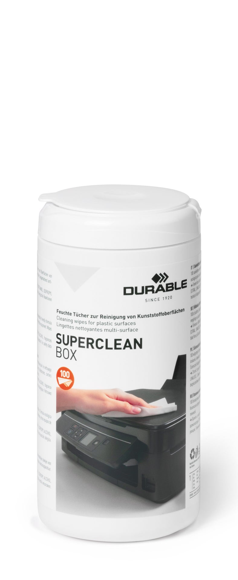[8564448] Rengöringsservetter Superclean Box 100-pack