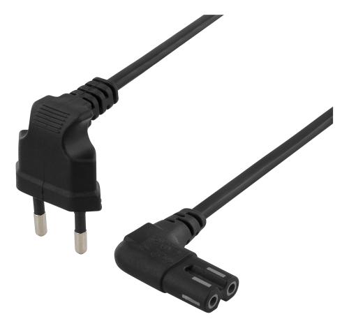 [8564542] Vinklad apparatkabel 2 m