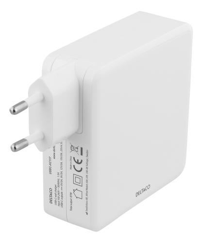 [8564649] Nätadapter USB-C PD 87W vit