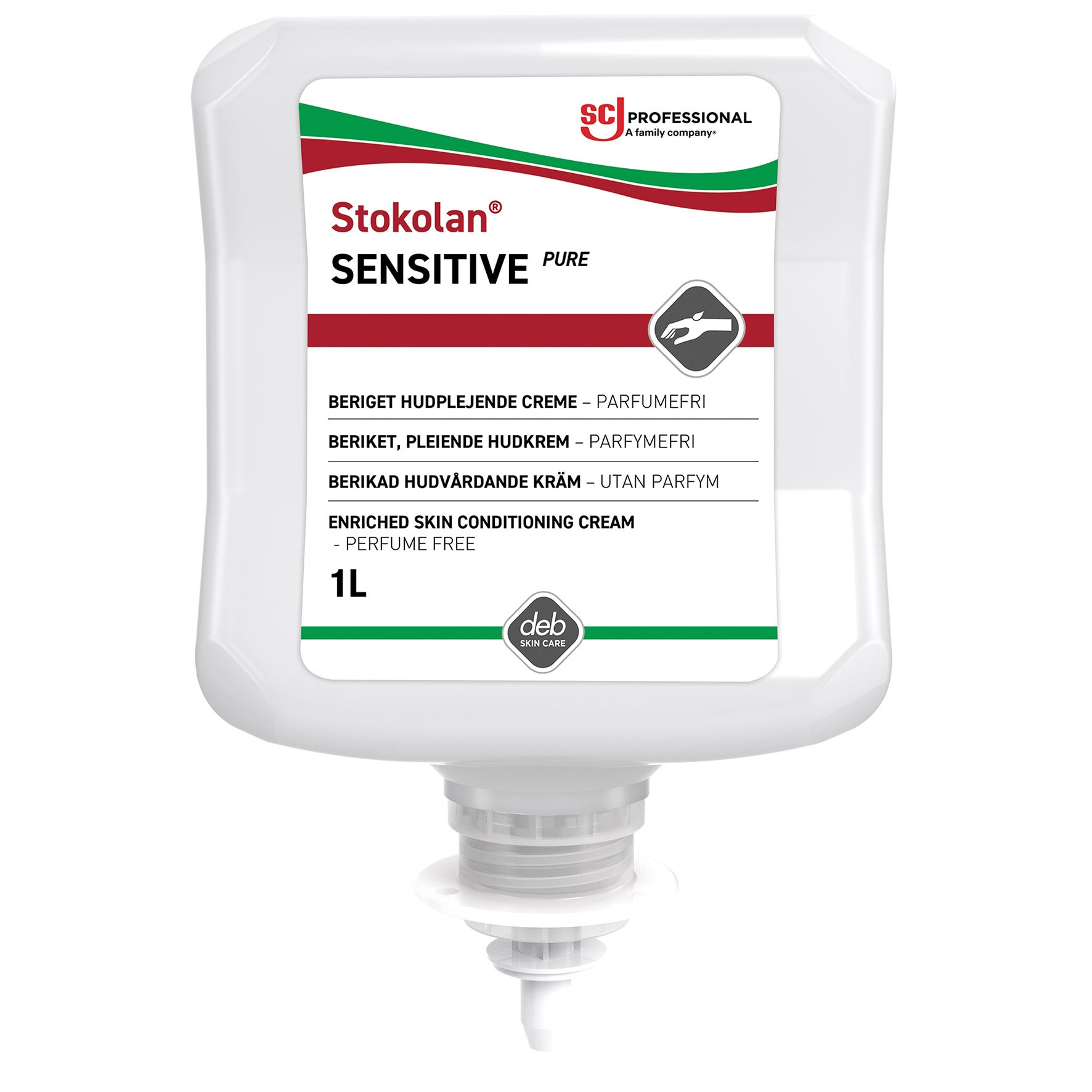 [8565227] Hudkräm Stokolan Sensitive PURE 1 liter