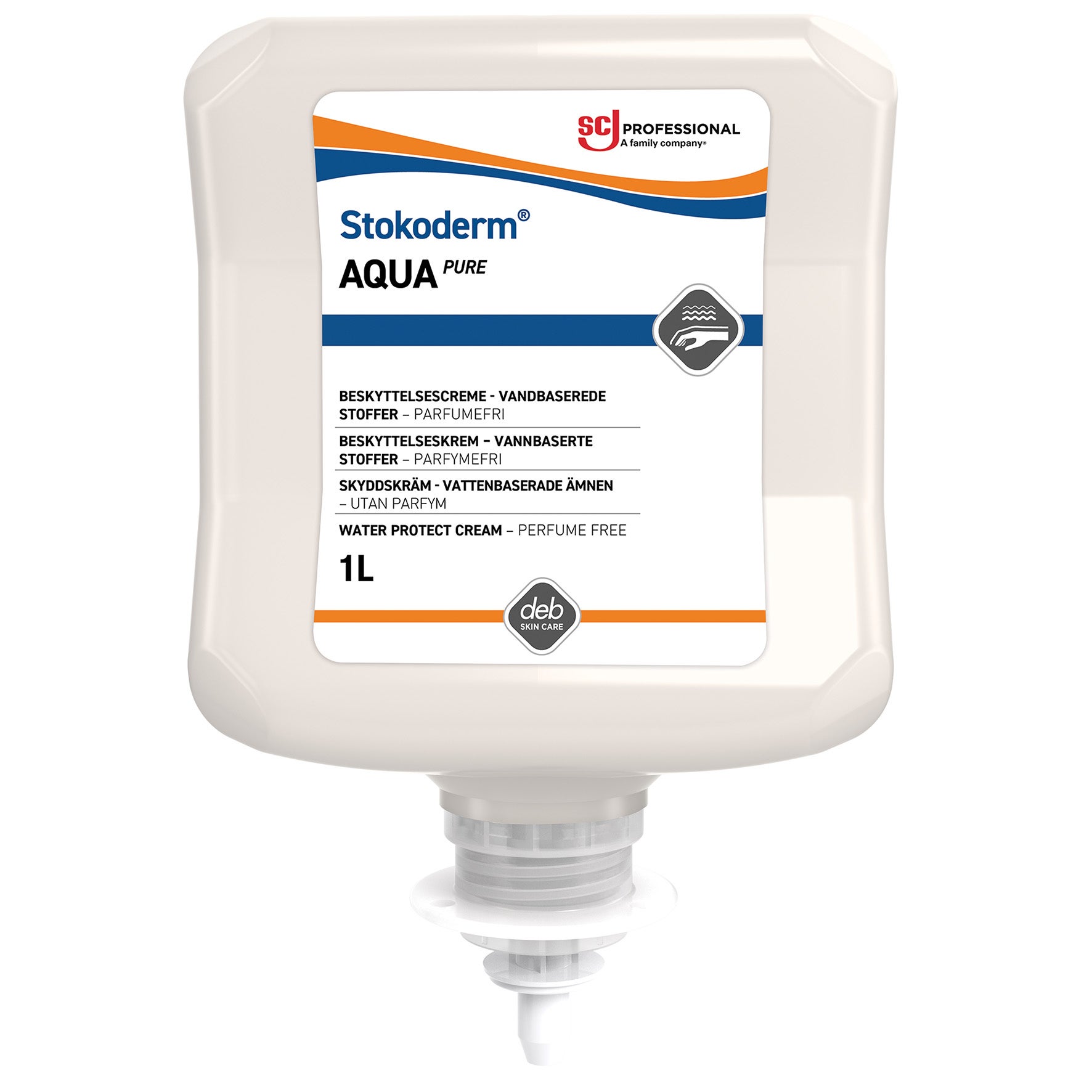 [8565223] Hudskyddskräm Aqua PURE 1 liter
