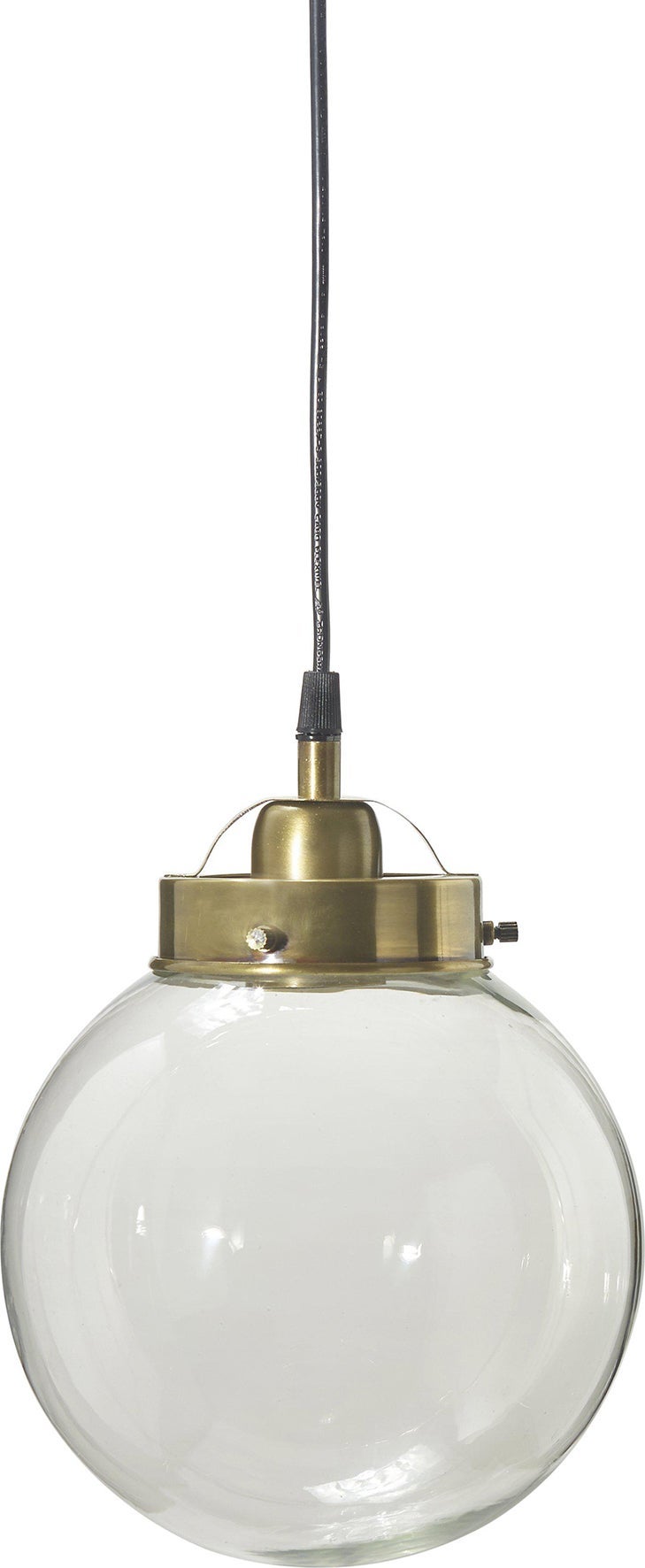 [8555250] Taklampa Normandy Antikmässing 20 cm
