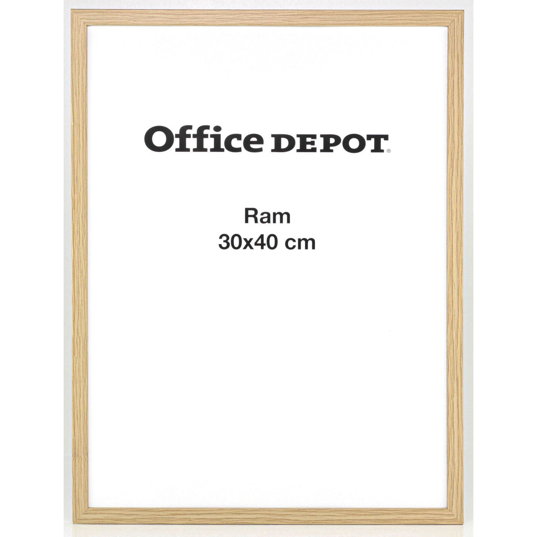 [8556942] Ram furu med ekfolie 30x40 cm