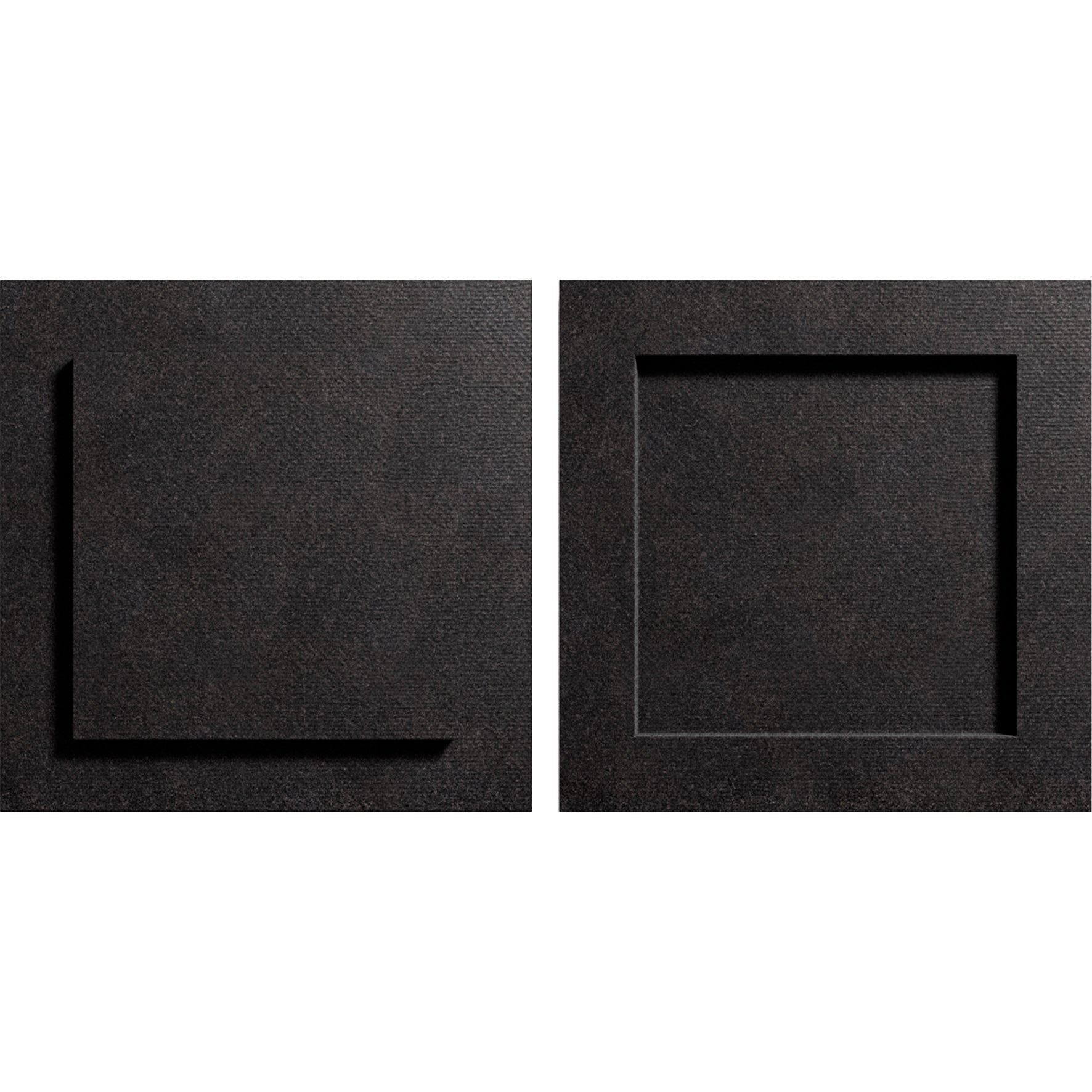 [8559370] Ljudabsorbent Modern 2-pack svart