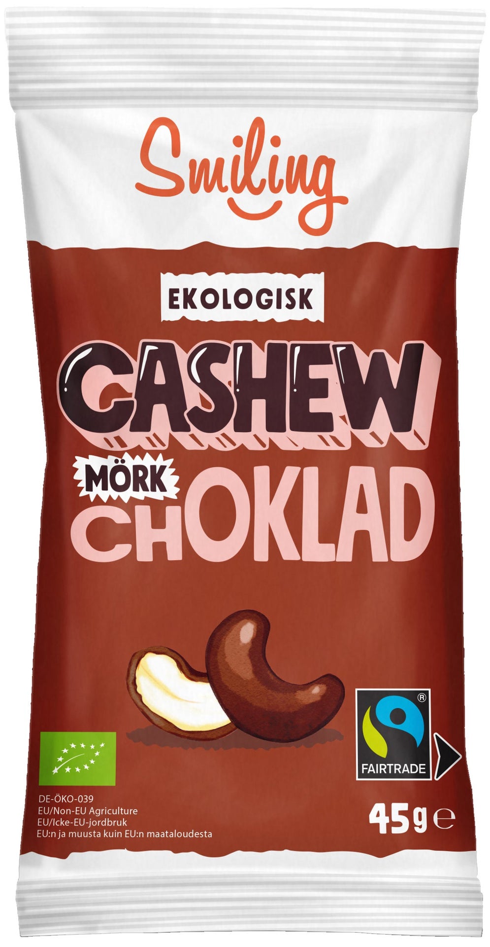 [8564244] Cashewnötter Mörk choklad 45 g