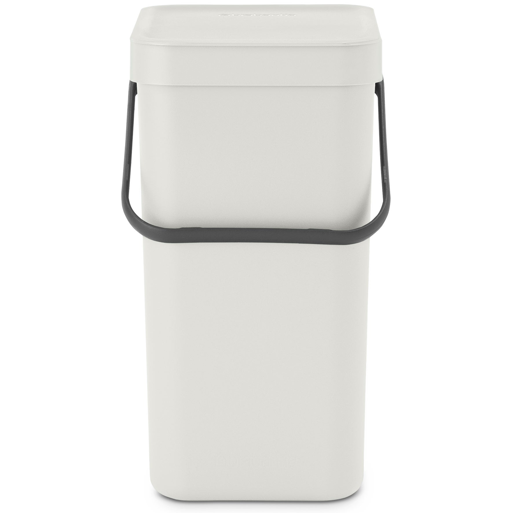 [8565945] Avfallshink Sort&Go Ljusgrå 12 l