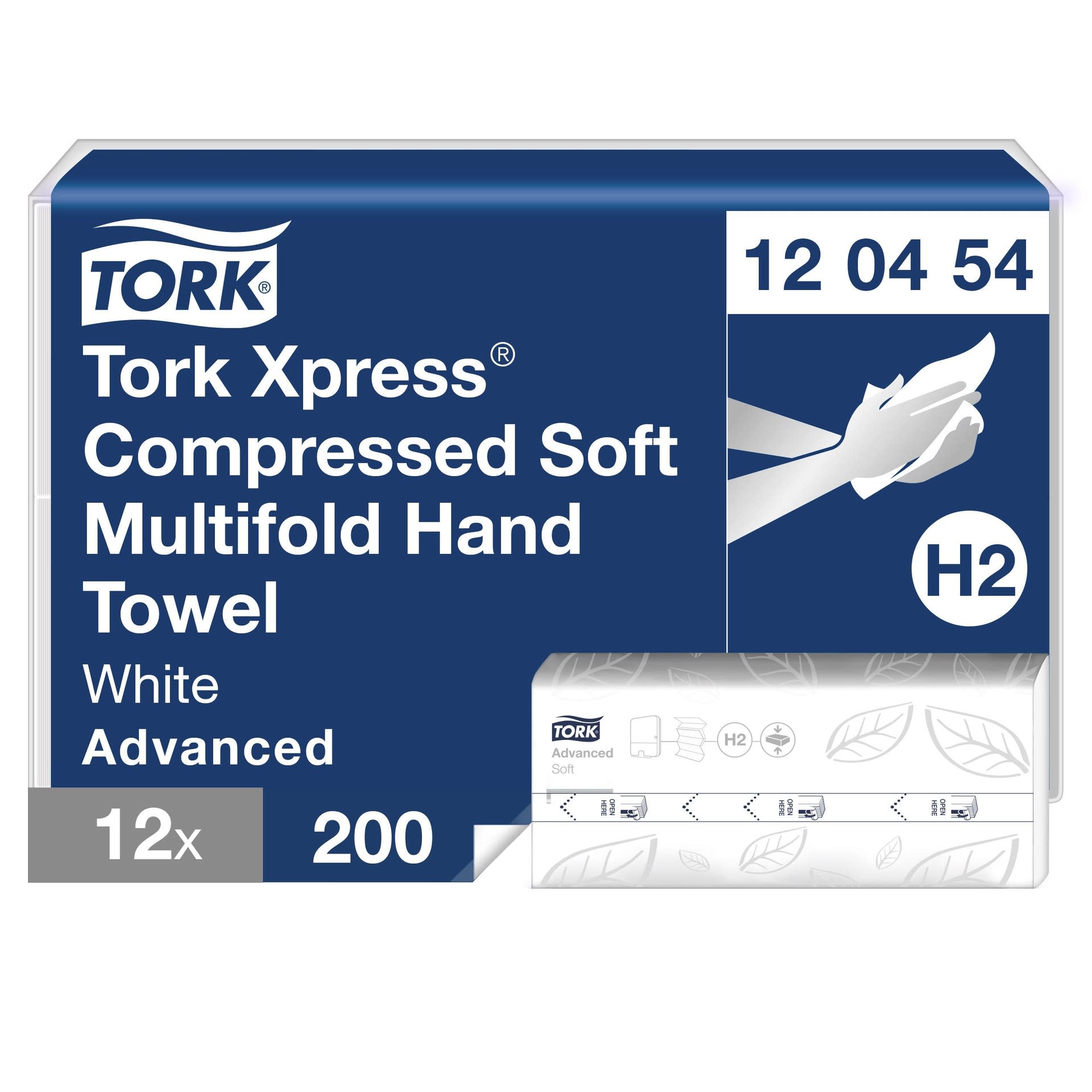 [8565688] Pappershandduk Xpress® M Advanced Compressed Soft 2400/trp