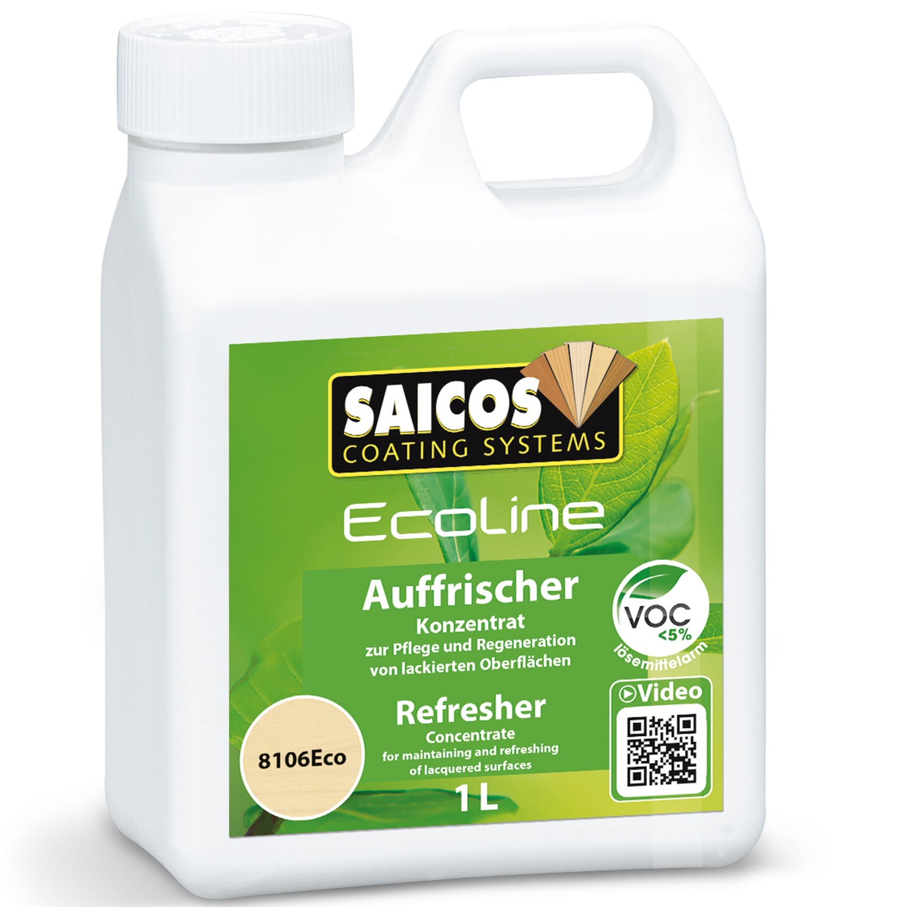 [8565527] Underhållsmedel Saicos 8106 Eco 1 liter
