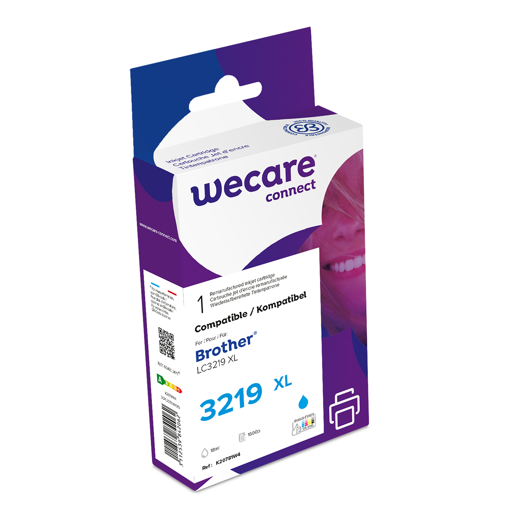[5710035] Bläck Wecare LC-3219XL cyan