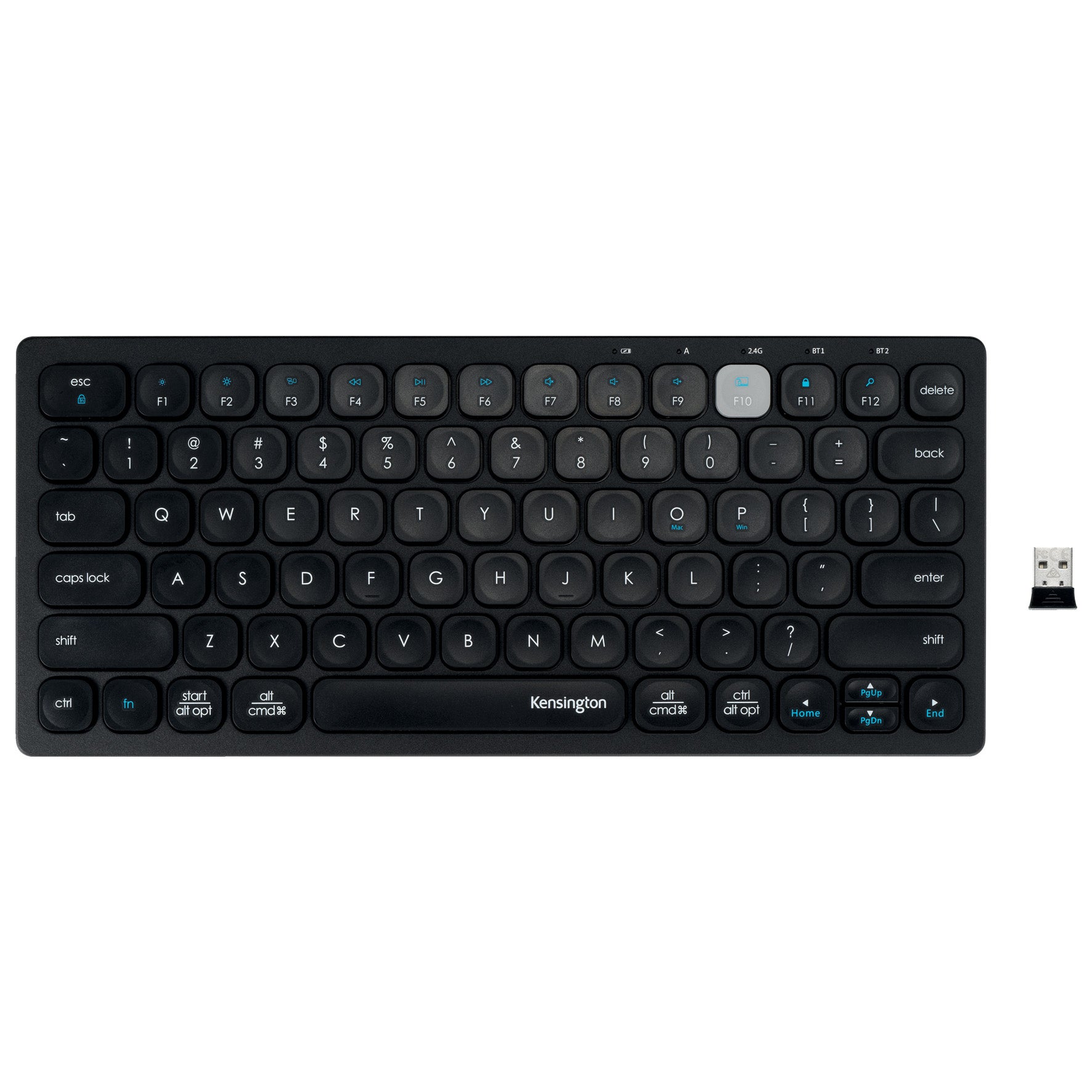 [8566398] Tangentbord trådlöst Dual Wireless Compact