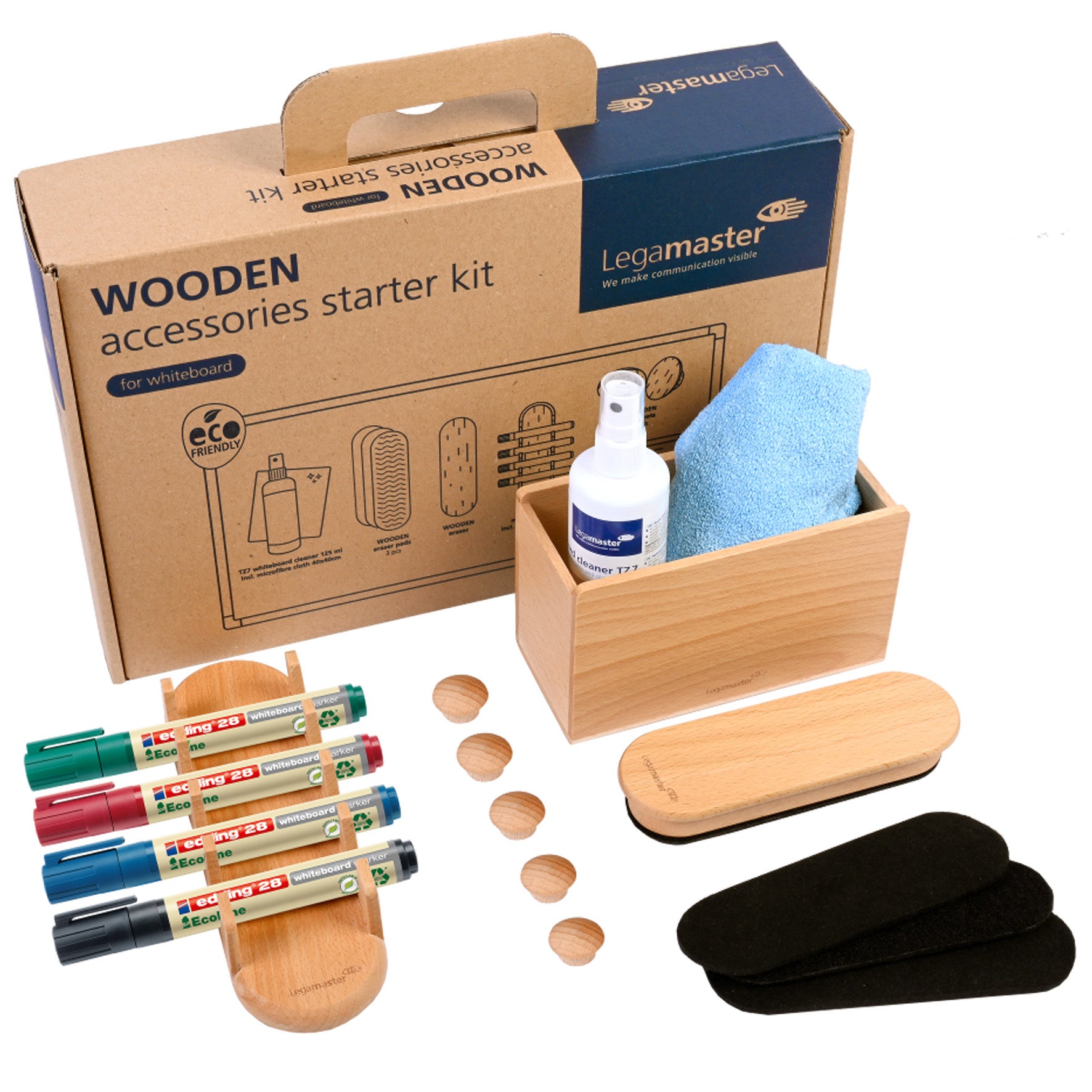 [8566560] Whiteboard tillbehörsset FSC 17-delar