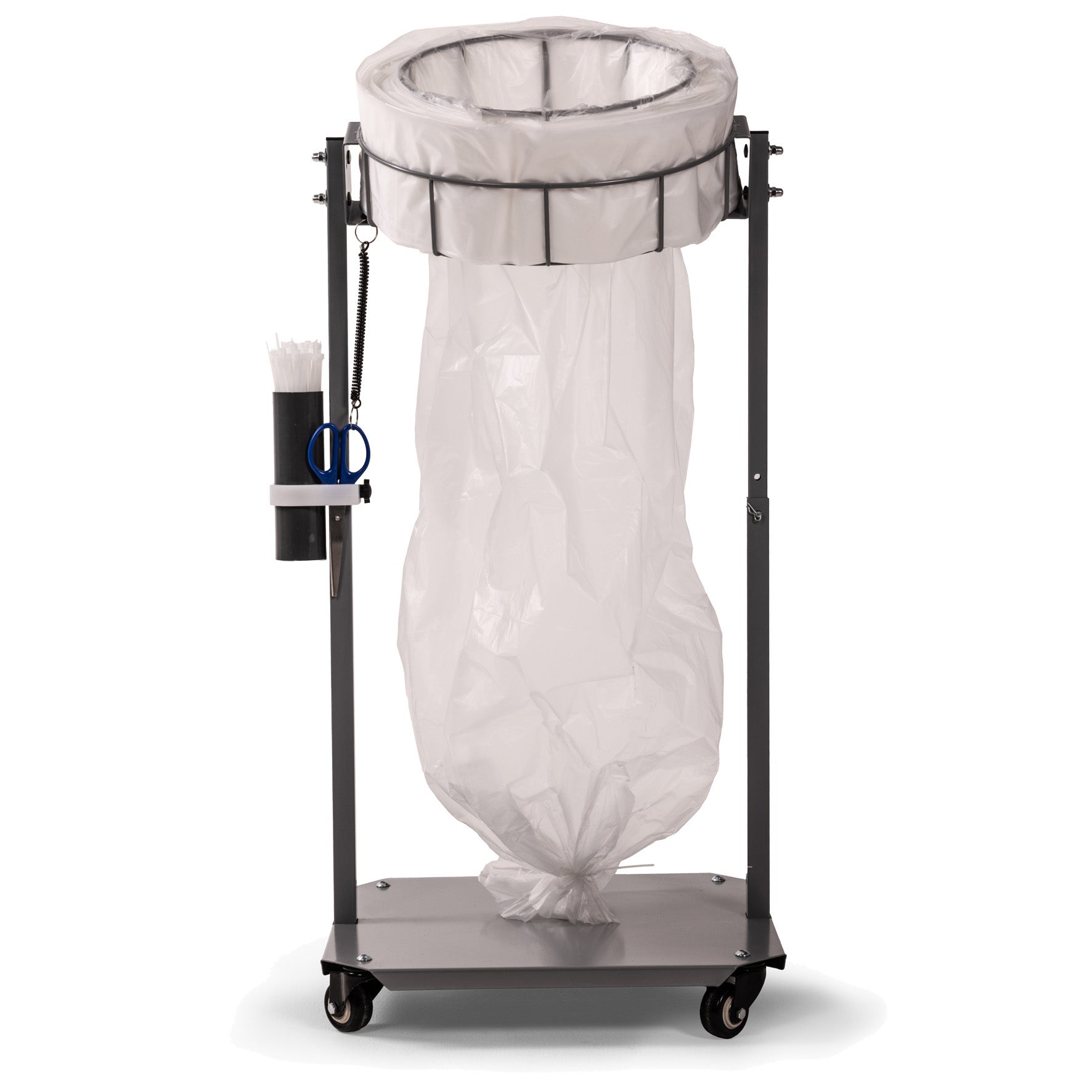 [8566585] Sopsäckshållare PolyTUBE Mini golv