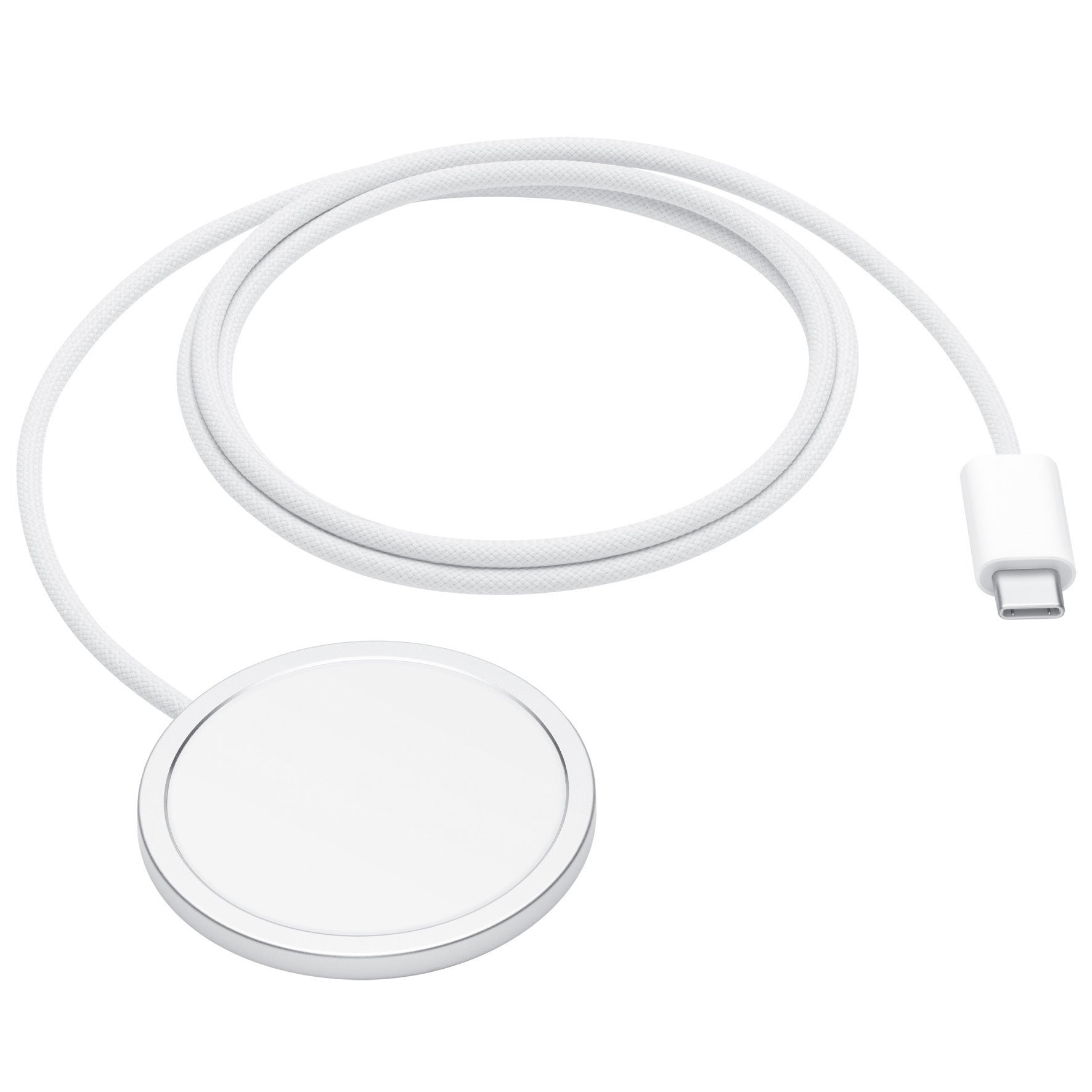 [8566609] Trådlös laddare USB 1 m vit