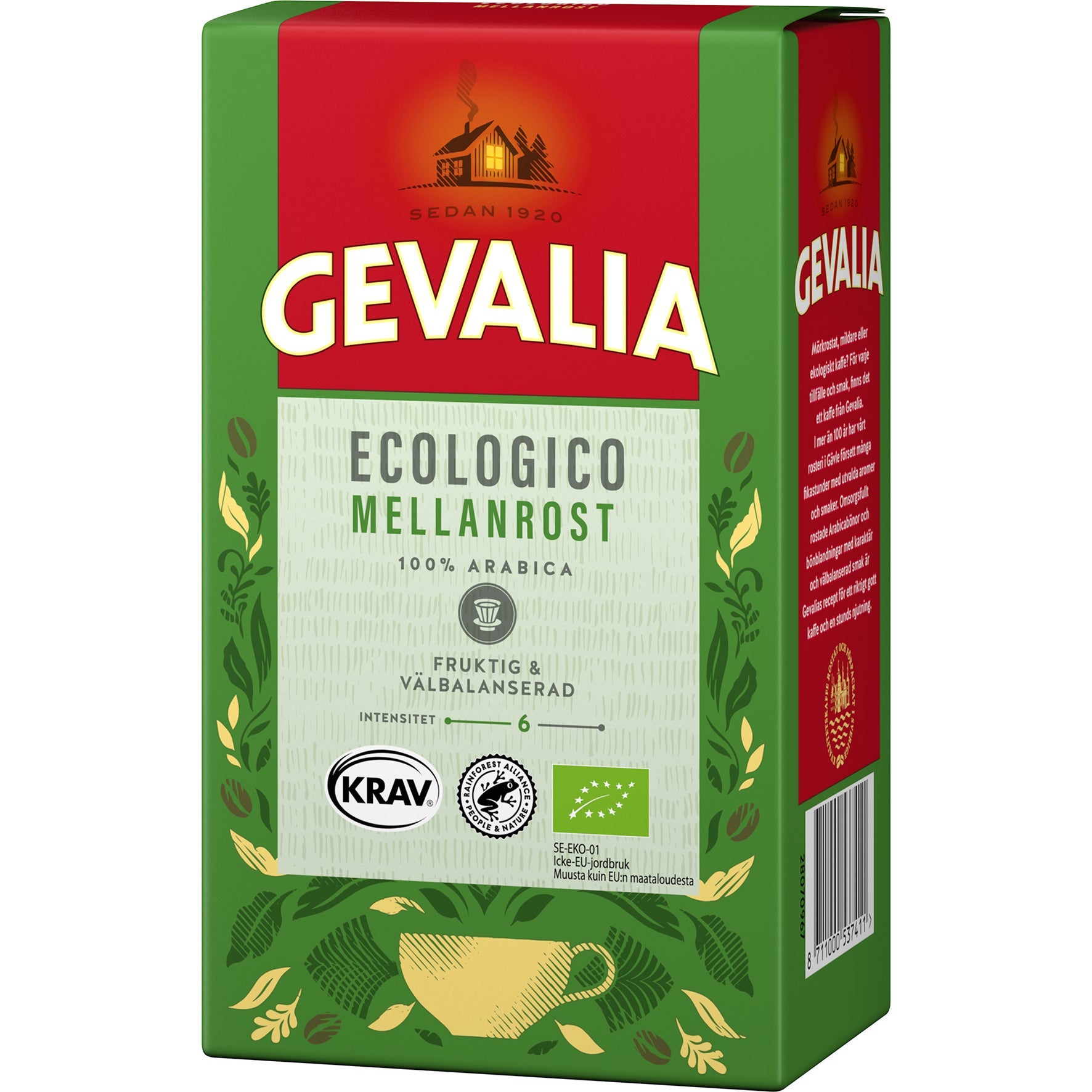 [2829581] Bryggkaffe Ecologico mellanrost 425 g