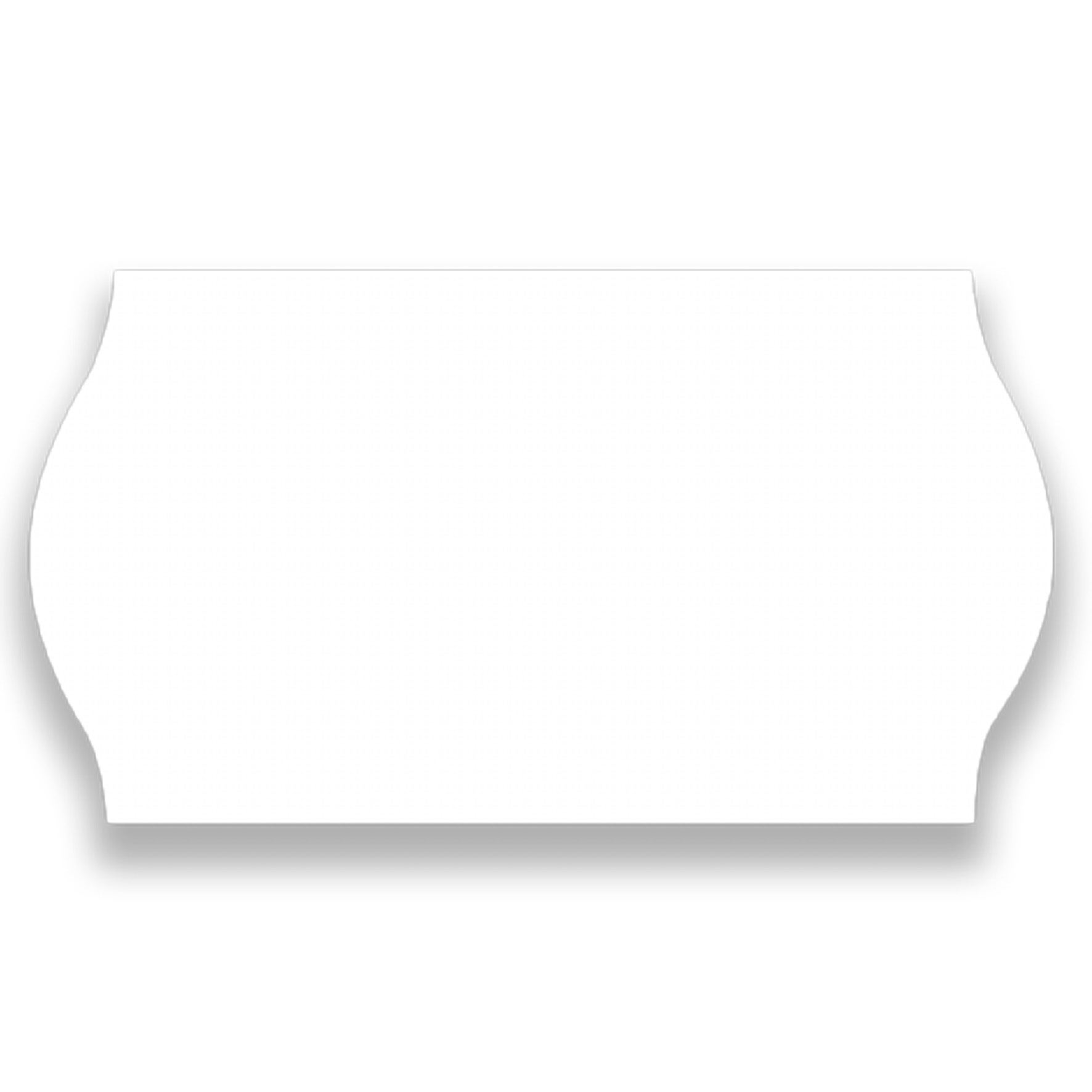 [8566874] Prismärkningsetikett 26x16 mm G2 vit 6 rullar