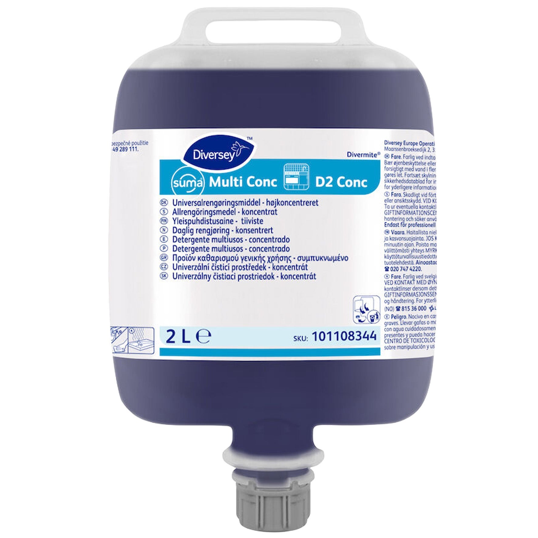 [8567064] Allrengöringsmedel Suma Multi D2 3x2 liter