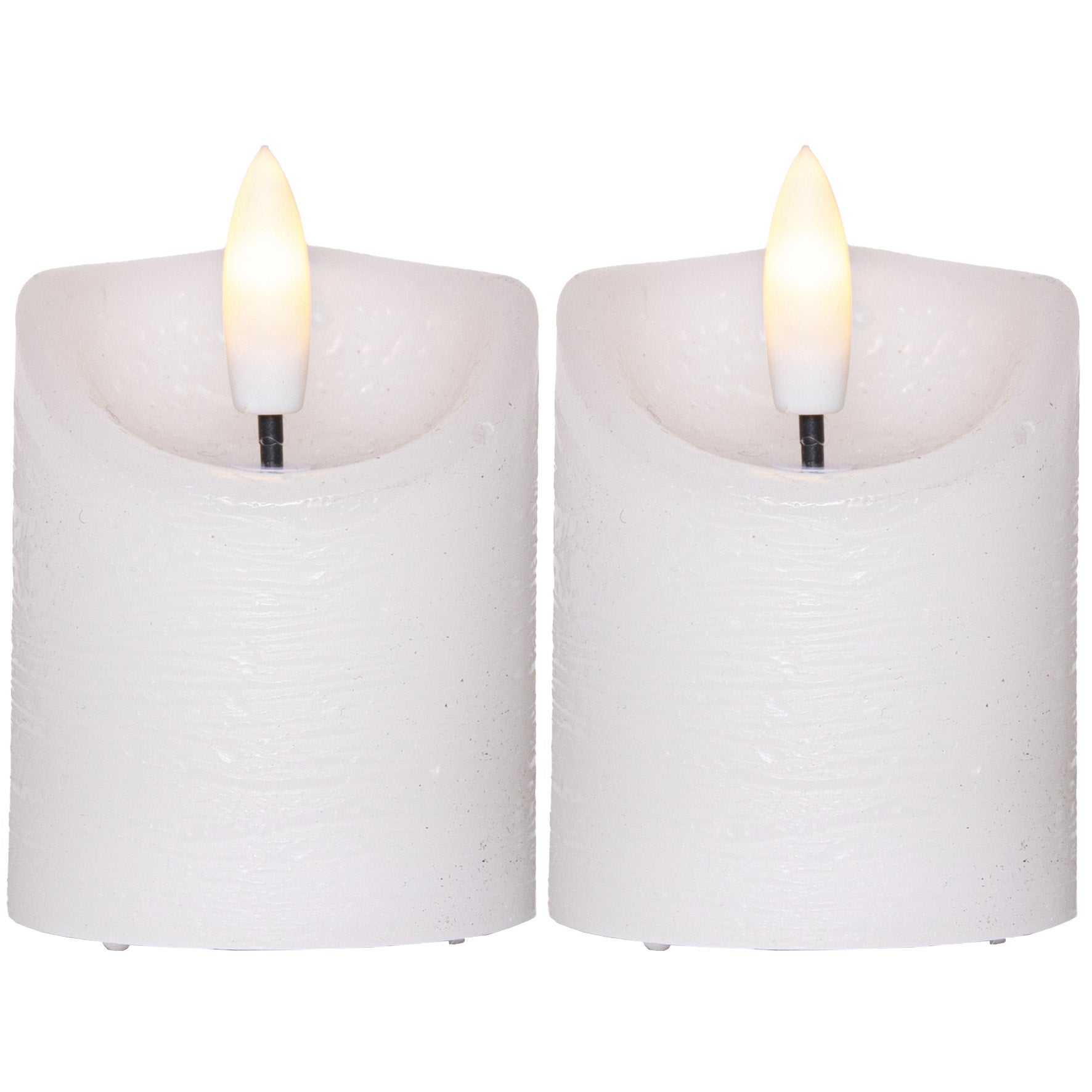 [8556394] Blockljus LED Flamme 2-pack