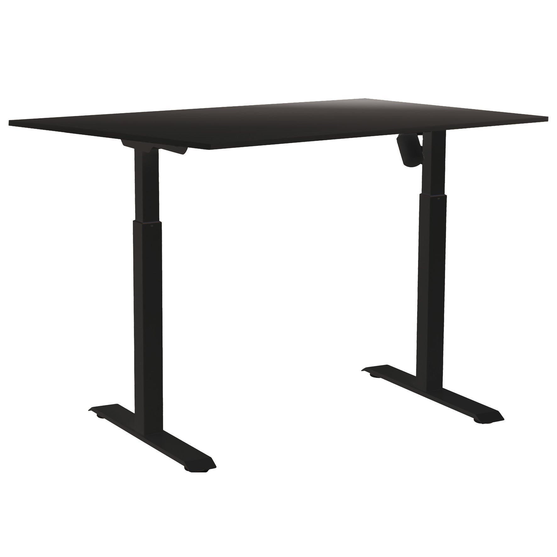 [8567090] Skrivbord el Easydesk Adapt I 140x80 cm svart
