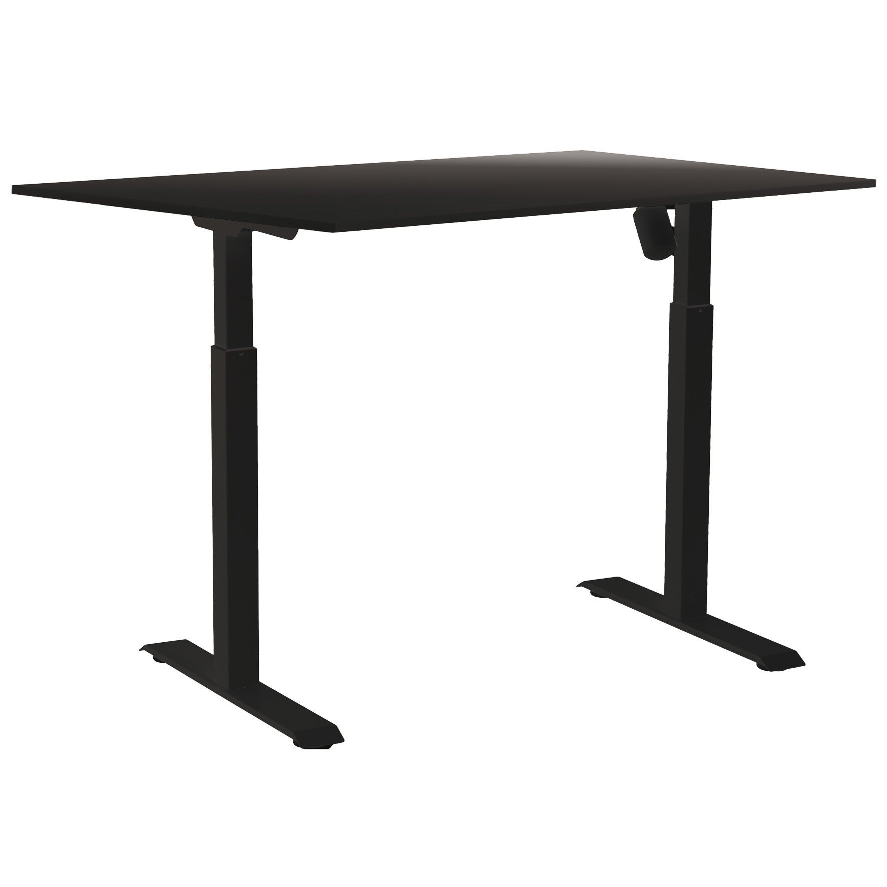 [8567088] Skrivbord el Easydesk Adapt I 120x80 cm svart