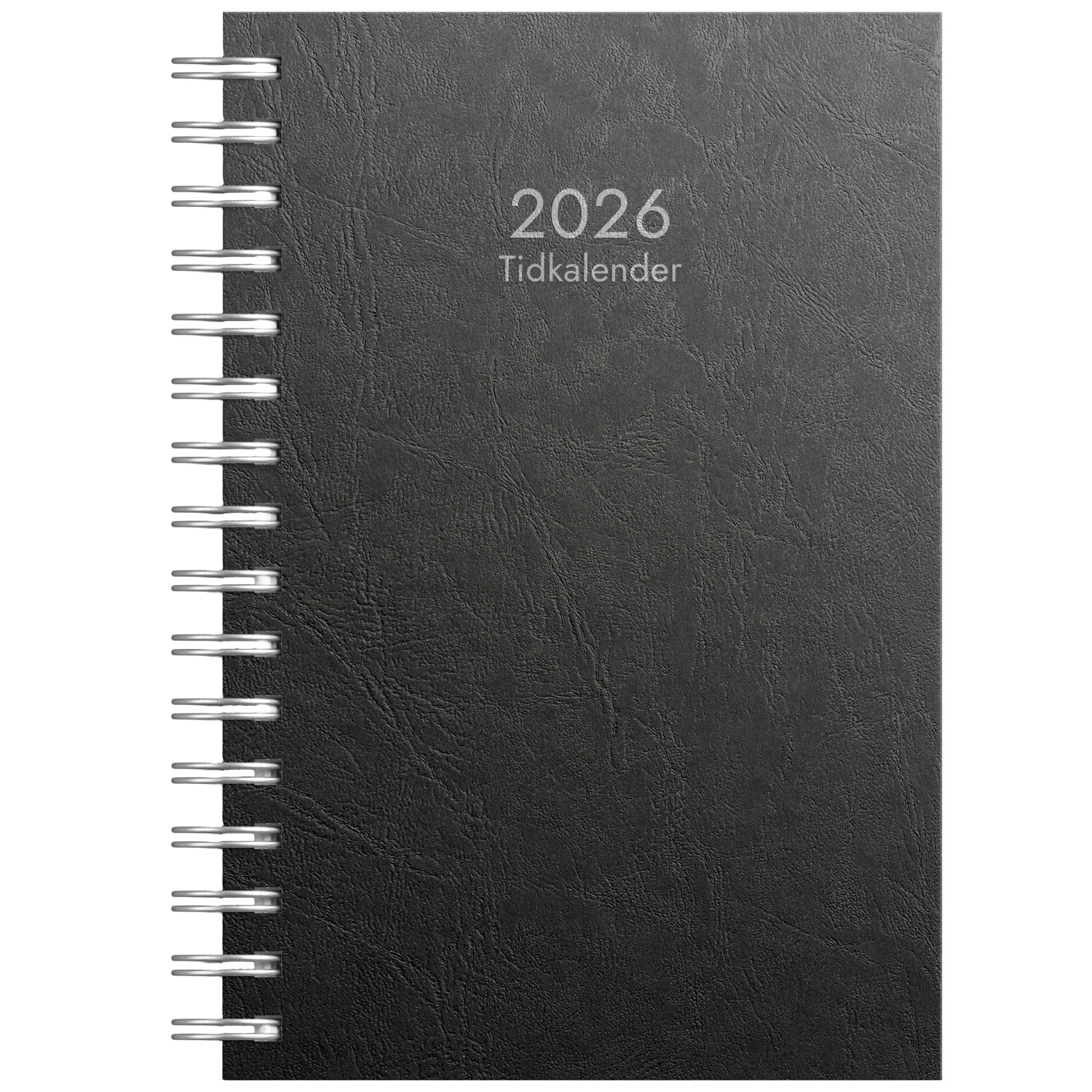 [61116326] Tidkalender 2026 svart kartong