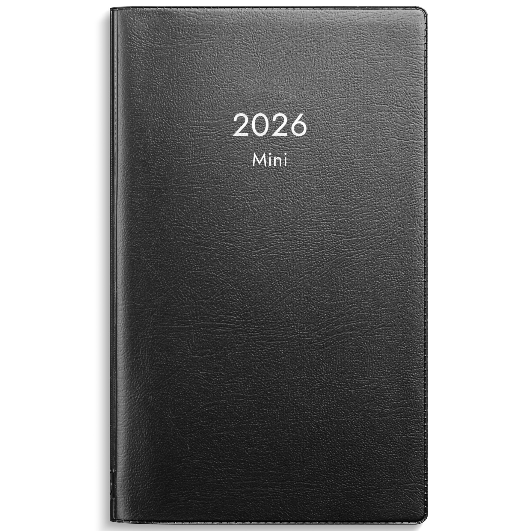 [61321226] Kalender 2026 Mini svart plast