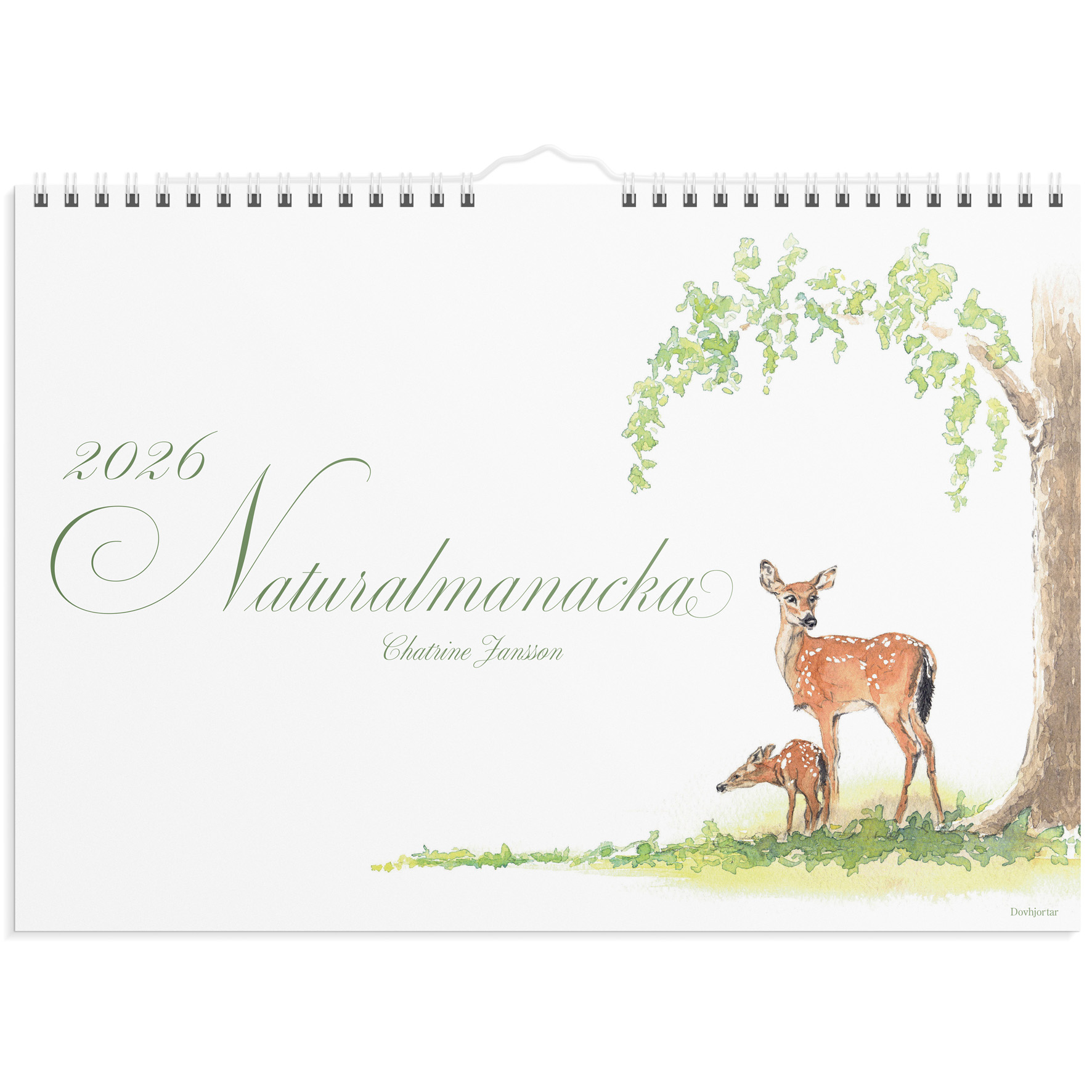 [61172826] Väggkalender 2026 Naturalm