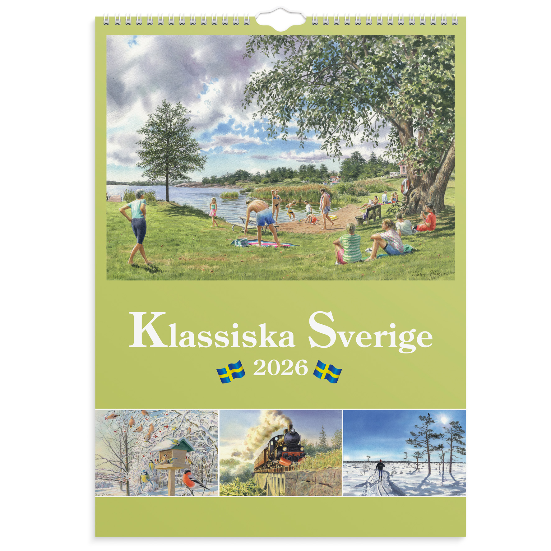 [61173326] Väggkal. 2026 KlassiskaSverige