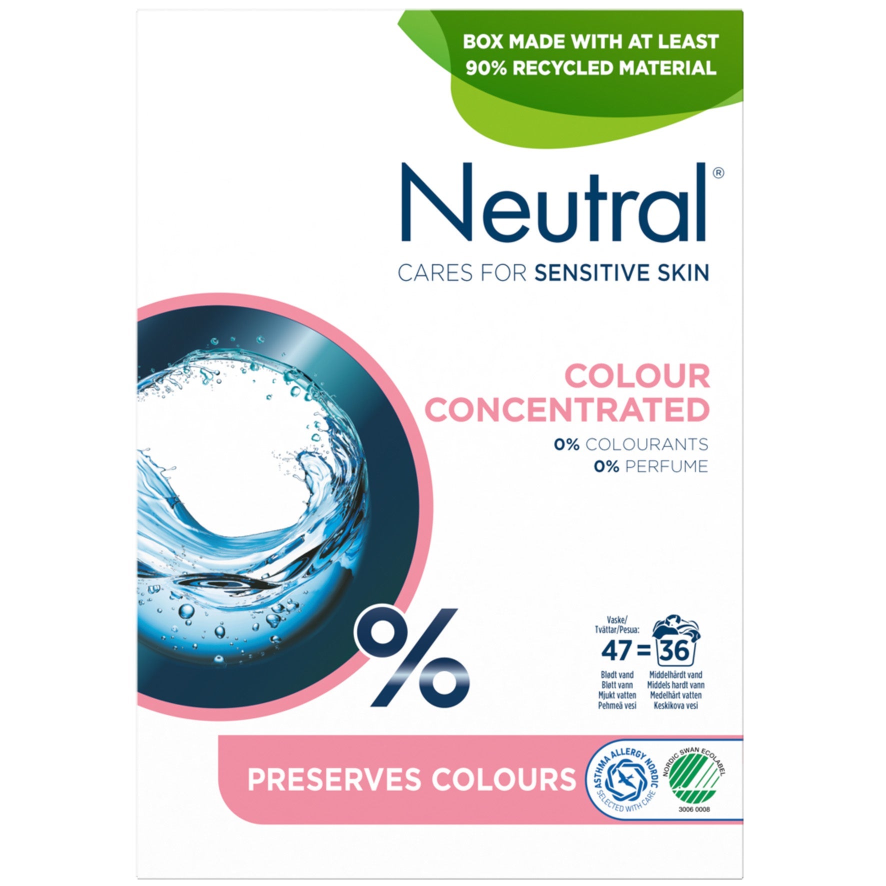 [8567263] Tvättmedel Colour Concentrated 1,88 kg