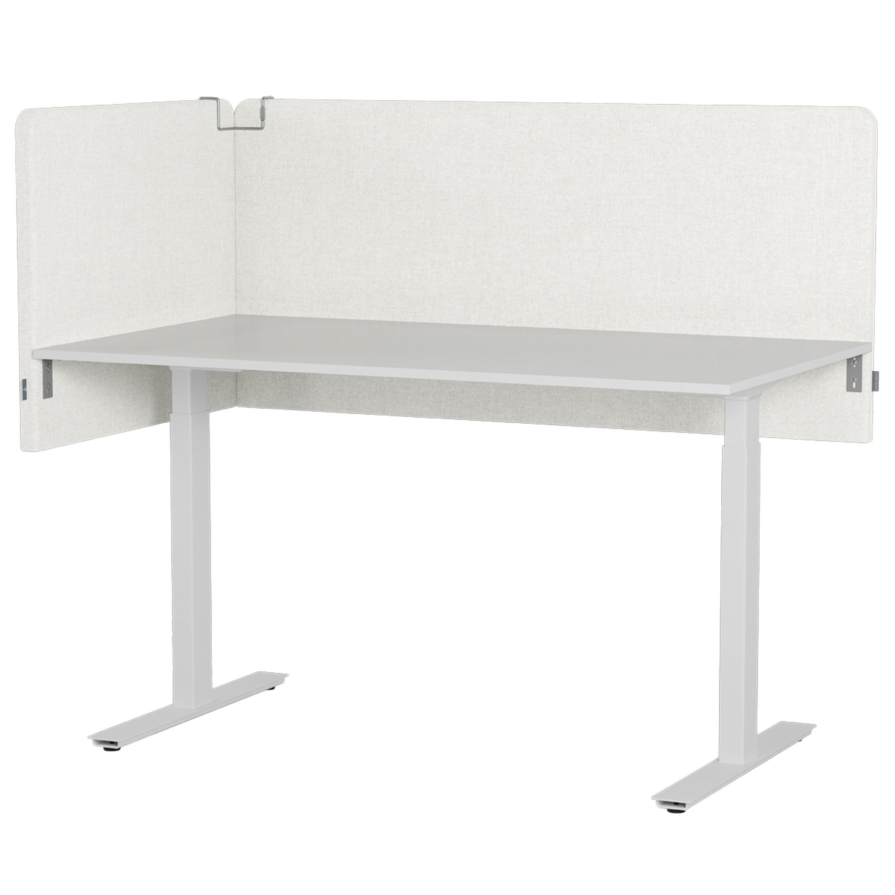 [8566800] Bordsskärm Selma 800 x 650 mm Offwhite